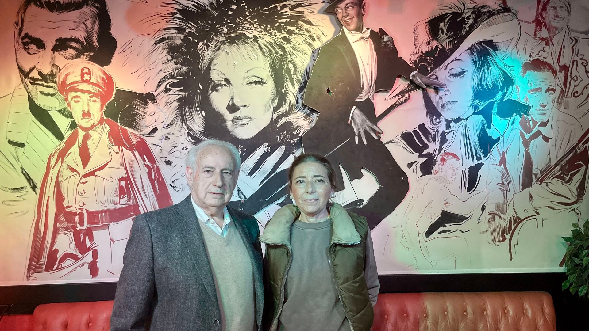 José y Natalia Gago, propietarios del Pequeño Cine Estudio.