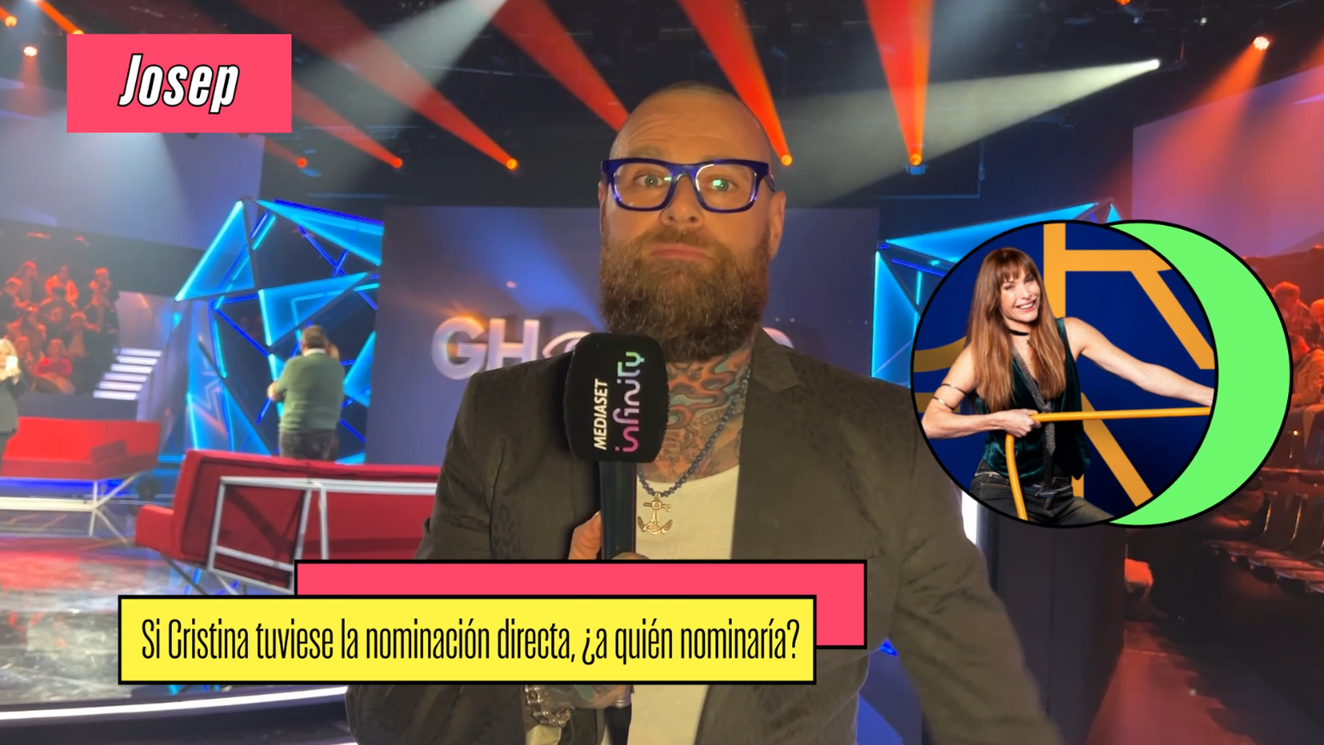 Josep, defensor de Cristina Piaget, desvela a quién nominaría directamente la concursante