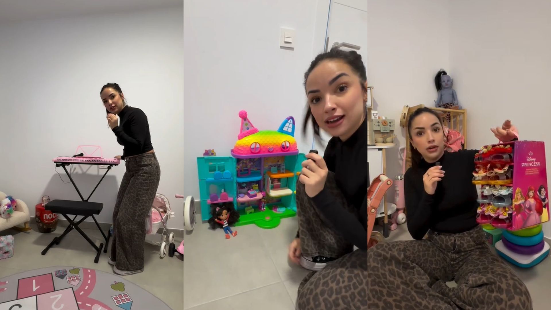 Lucía Sánchez abre las puertas del cuarto de juegos de Mía: Desde una cocina de madera de ensueño hasta un rincón musical