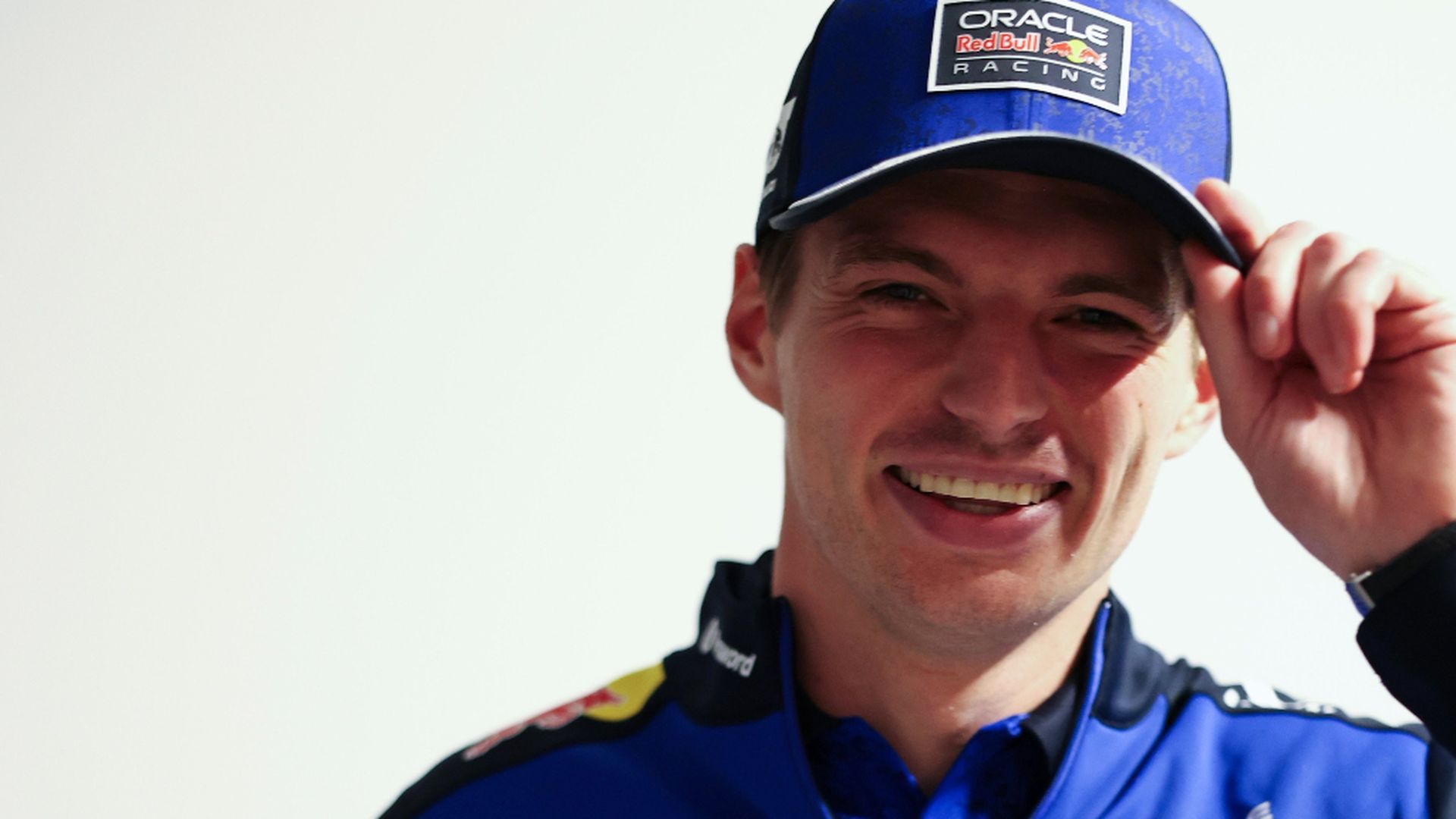 Max Verstappen, en la presentación del nuevo Red Bull