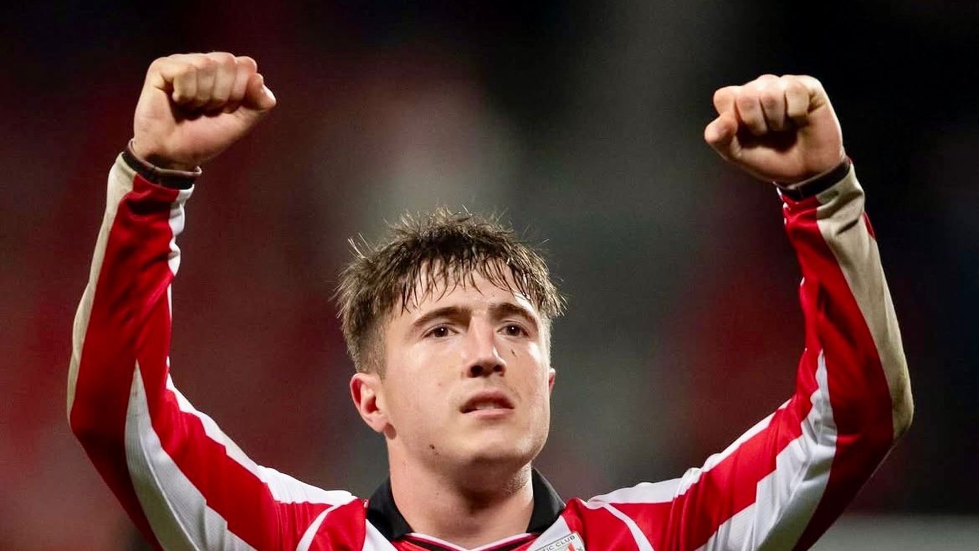 Mikel Jauregizar, feliz tras eliminar en Copa a la Leonesa