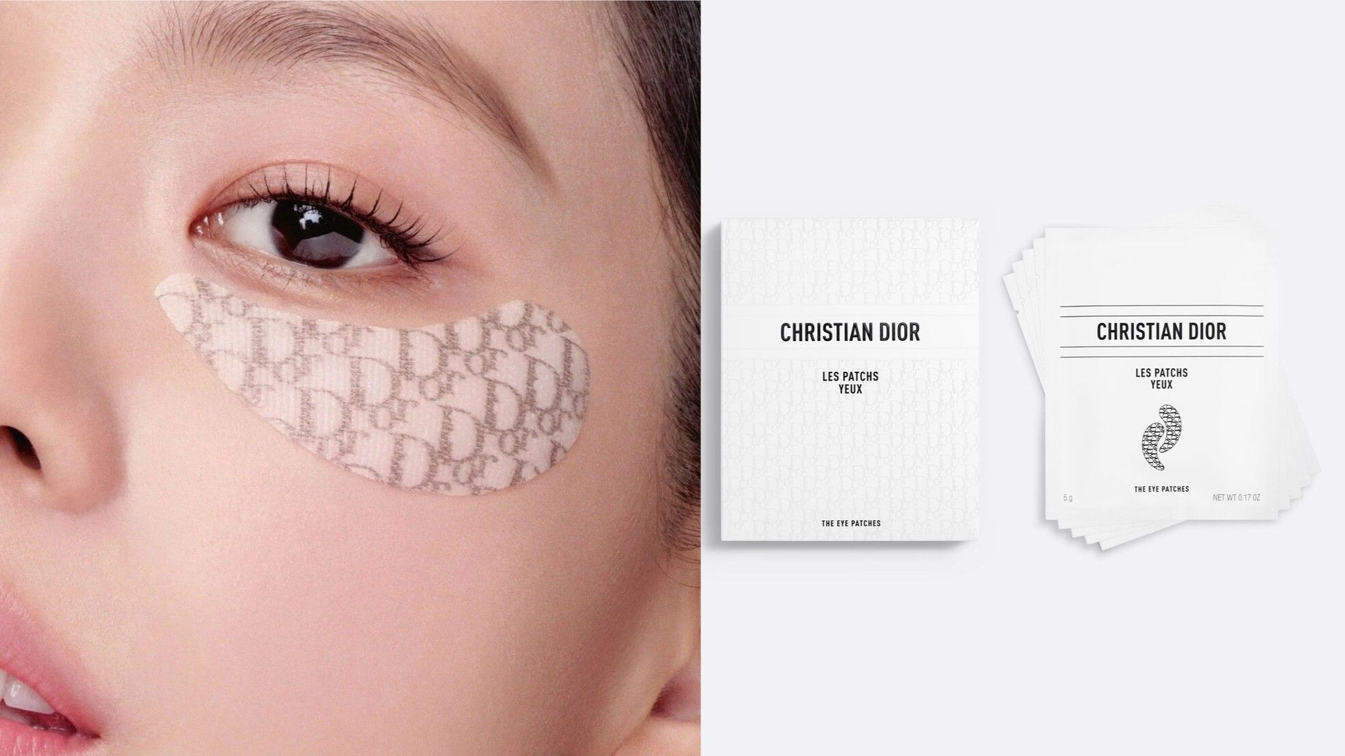 Parches de ojos de Dior