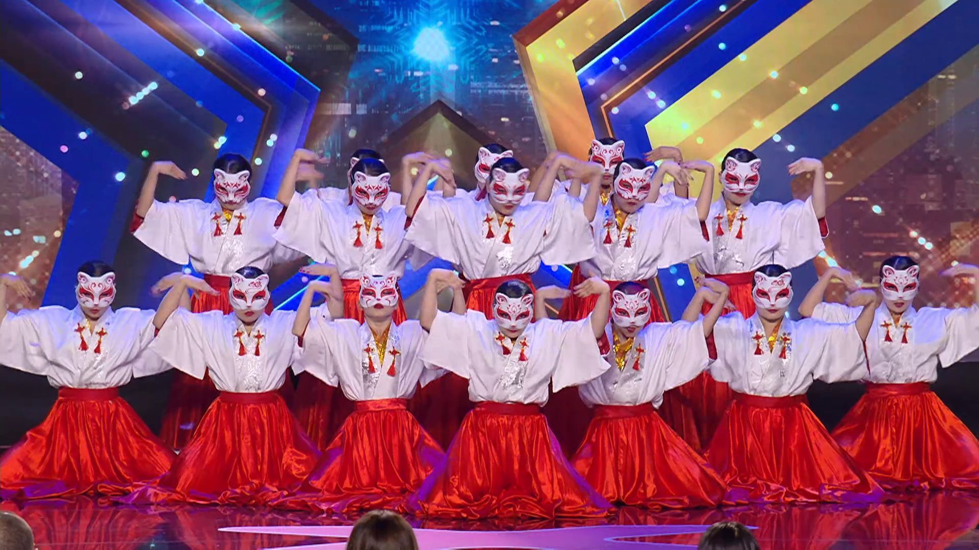 La actuación del grupo de baile Sabrina