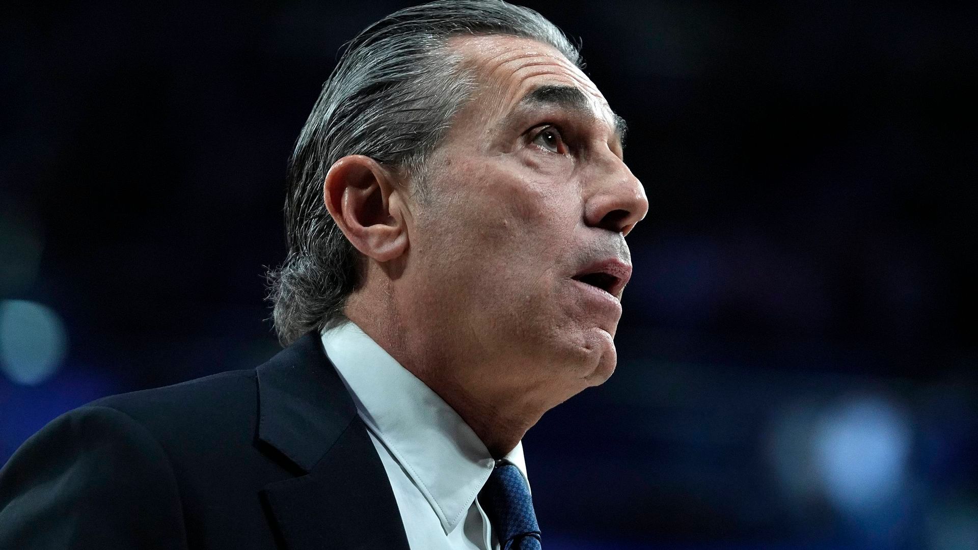 Sergio Scariolo, entrenador del Real Madrid