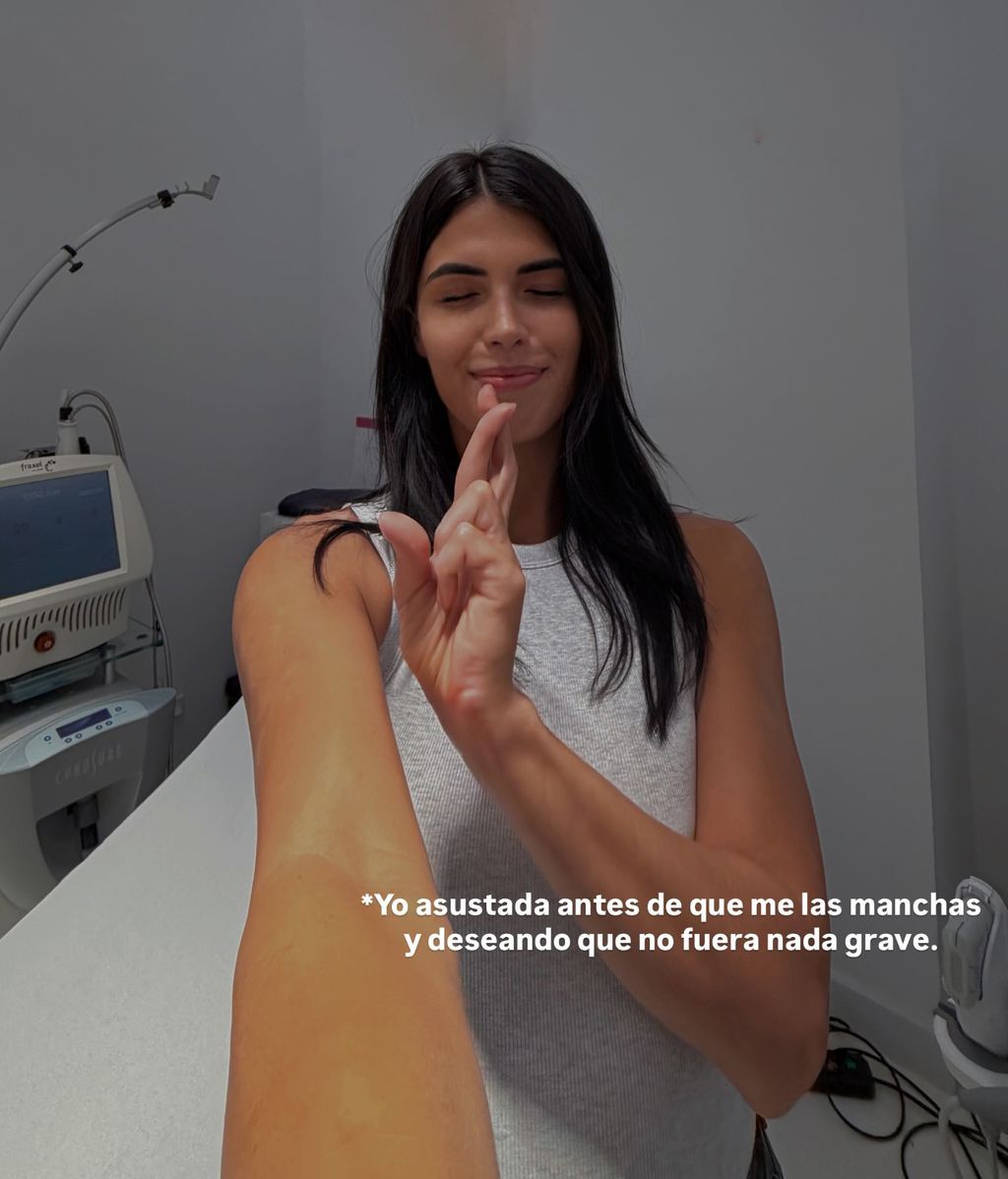 Sofía Suescun, en el dermatólogo