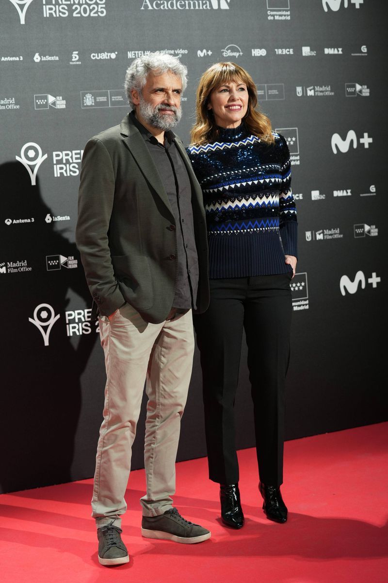 Pau Dura y Alejandra Herranz, en el encuentro de nominados de los Premios Iris 2025