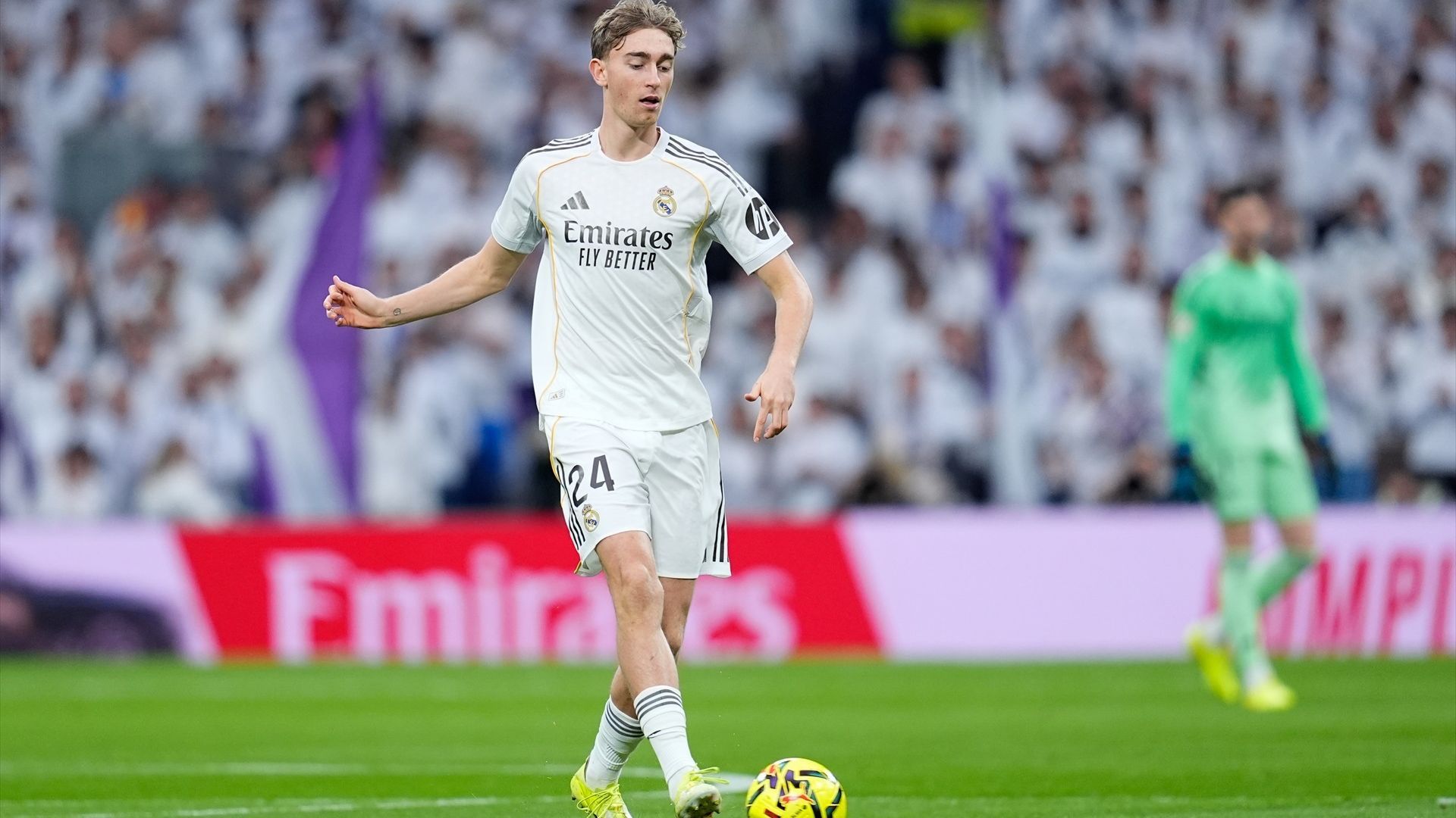 Dean Huijsen en el Real Madrid - Levante