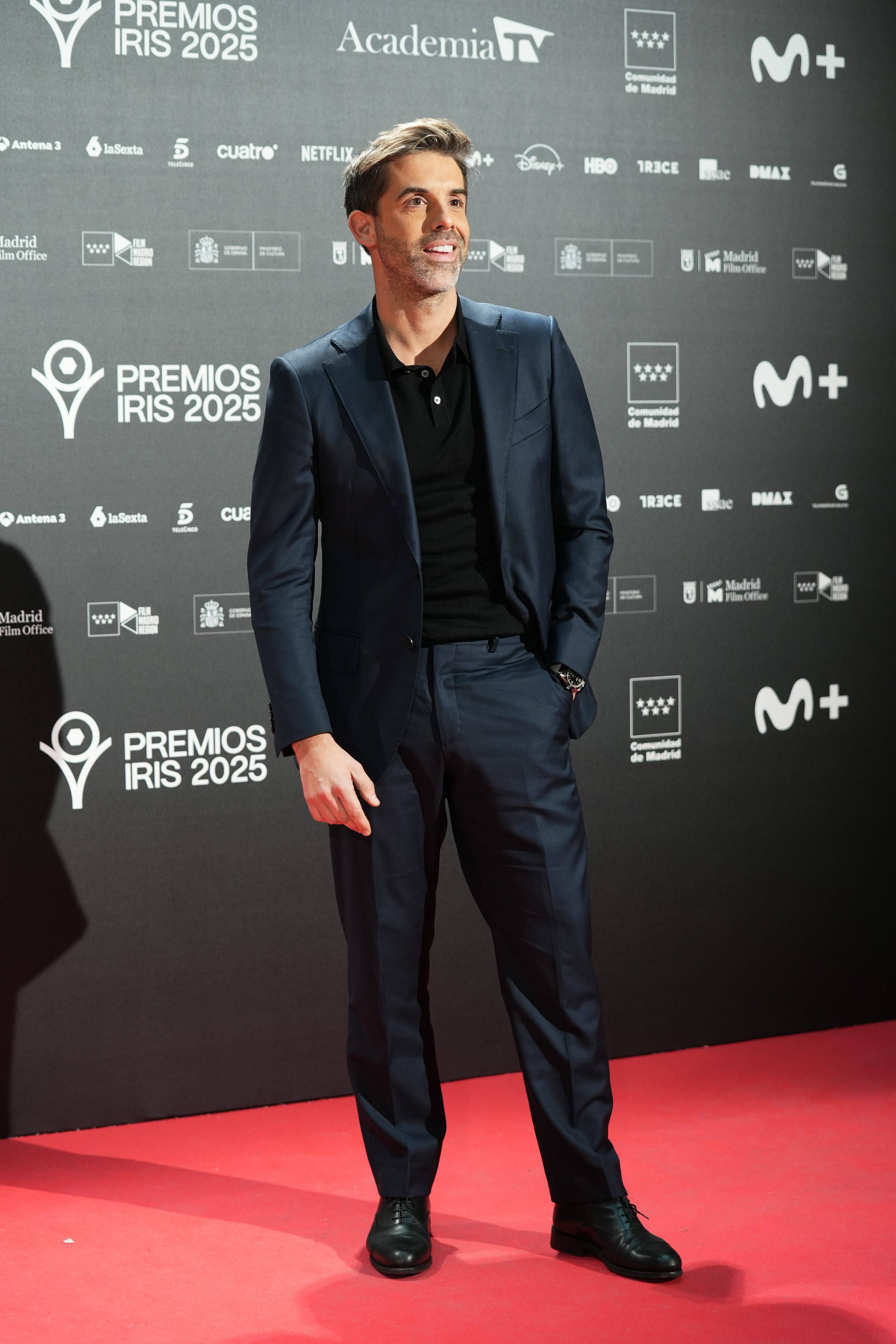 José Yélamo, en el encuentro de nominados de los Premios Iris 2025