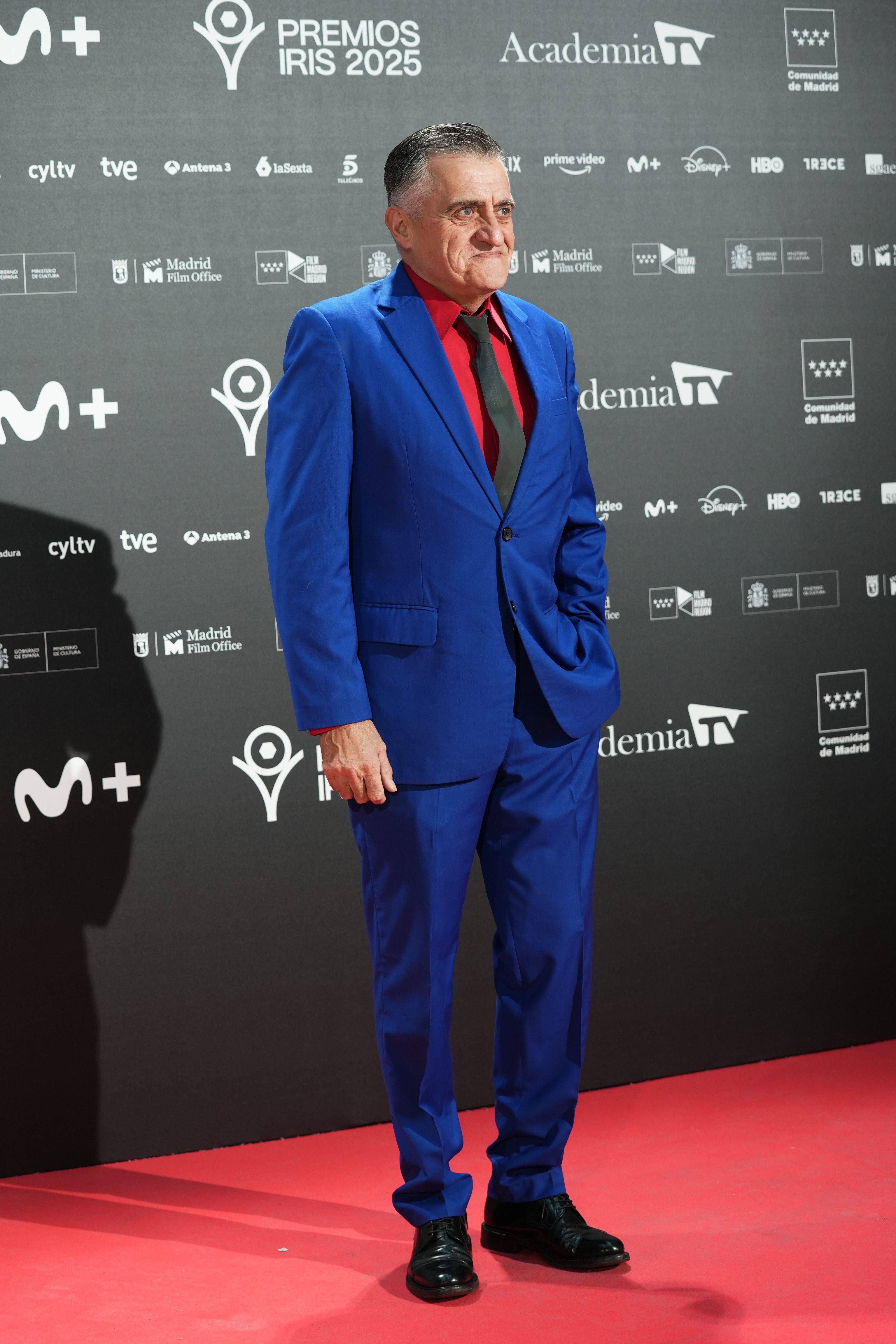 El Gran Wyoming, en el encuentro de nominados de los Premios Iris 2025