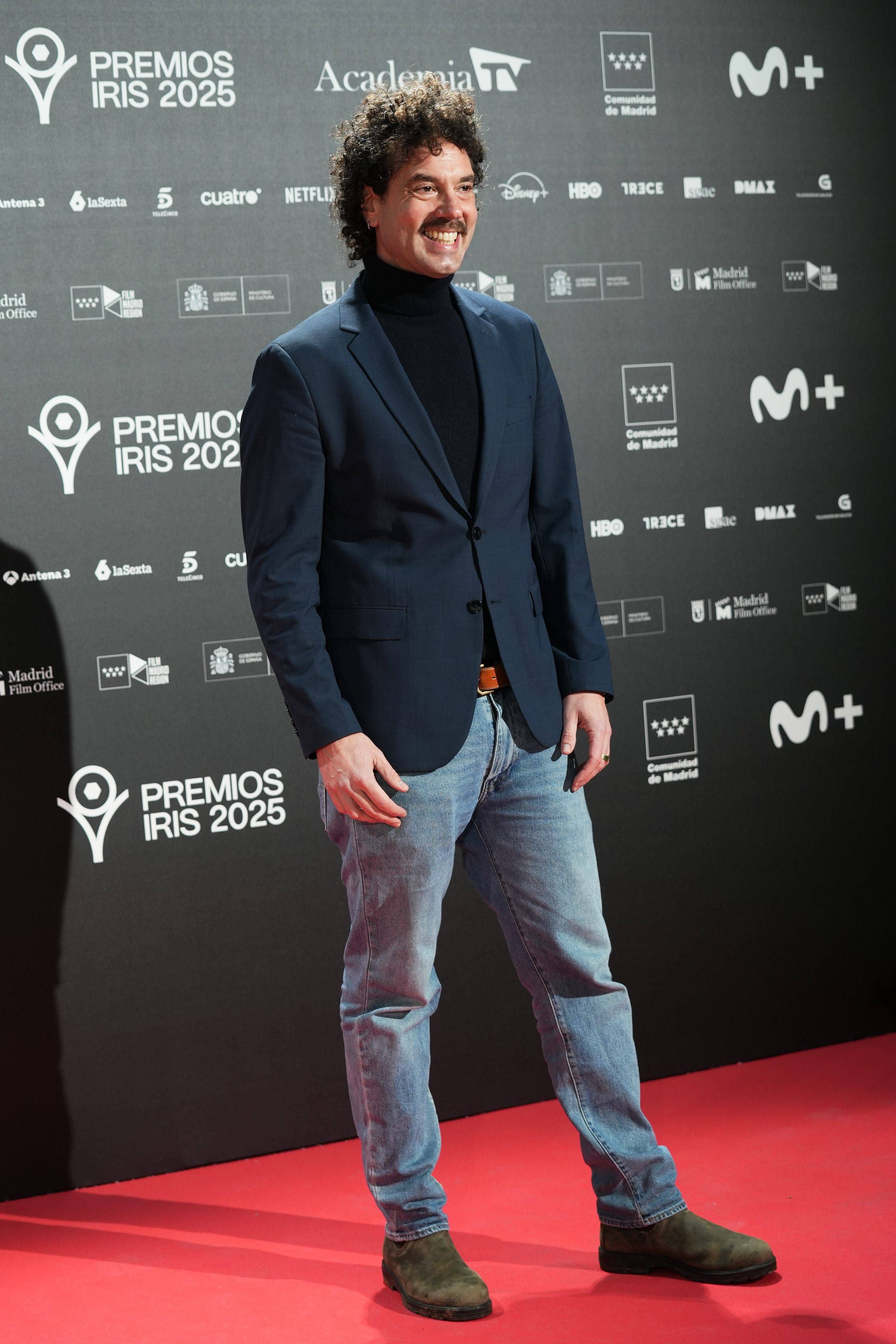 Juan Ibáñez, en el encuentro de nominados de los Premios Iris 2025