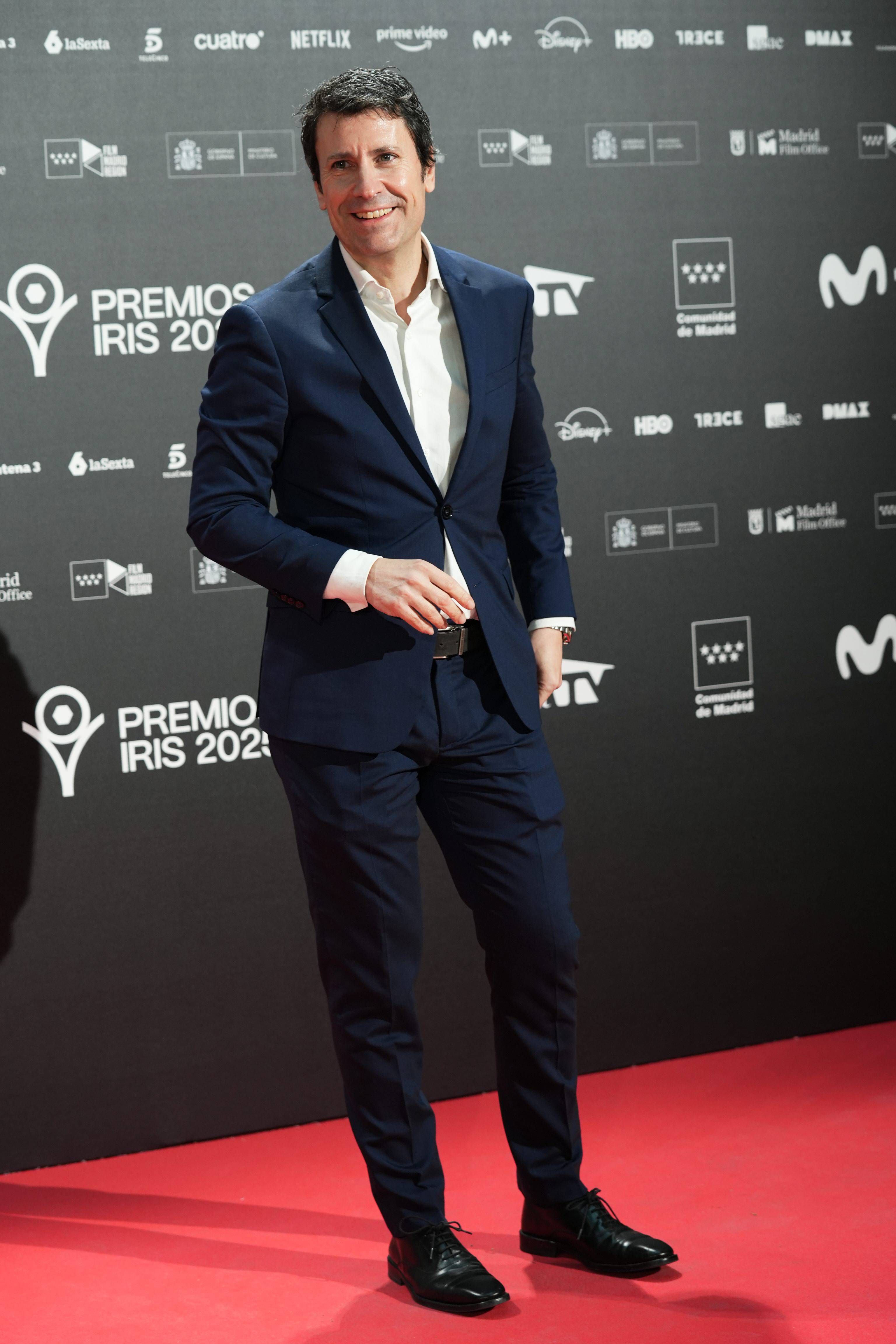 José Luis Pérez, en el encuentro de nominados de los Premios Iris 2025
