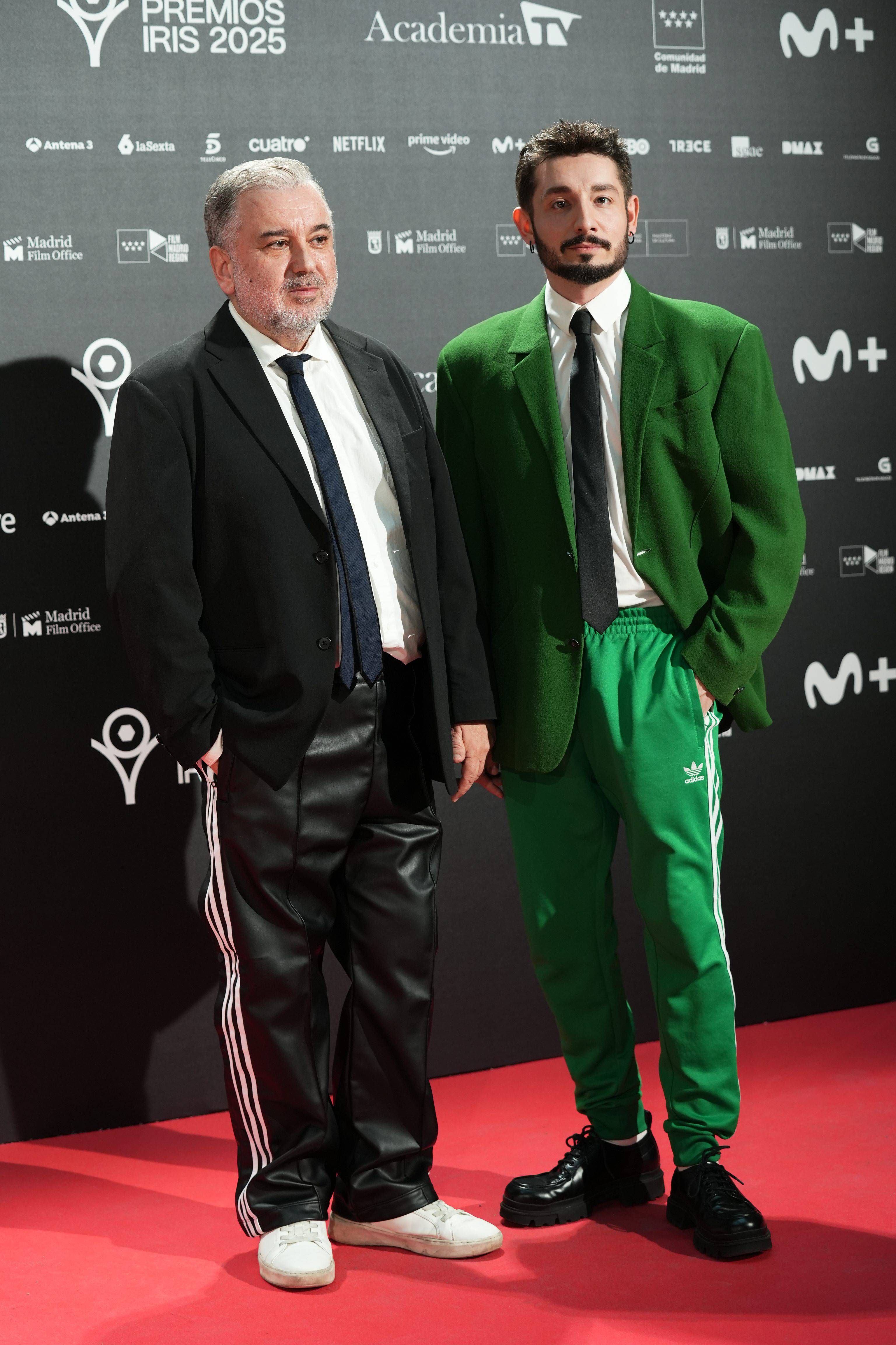 Félix Sabroso y Jau Fornés, en el encuentro de nominados de los Premios Iris 2025