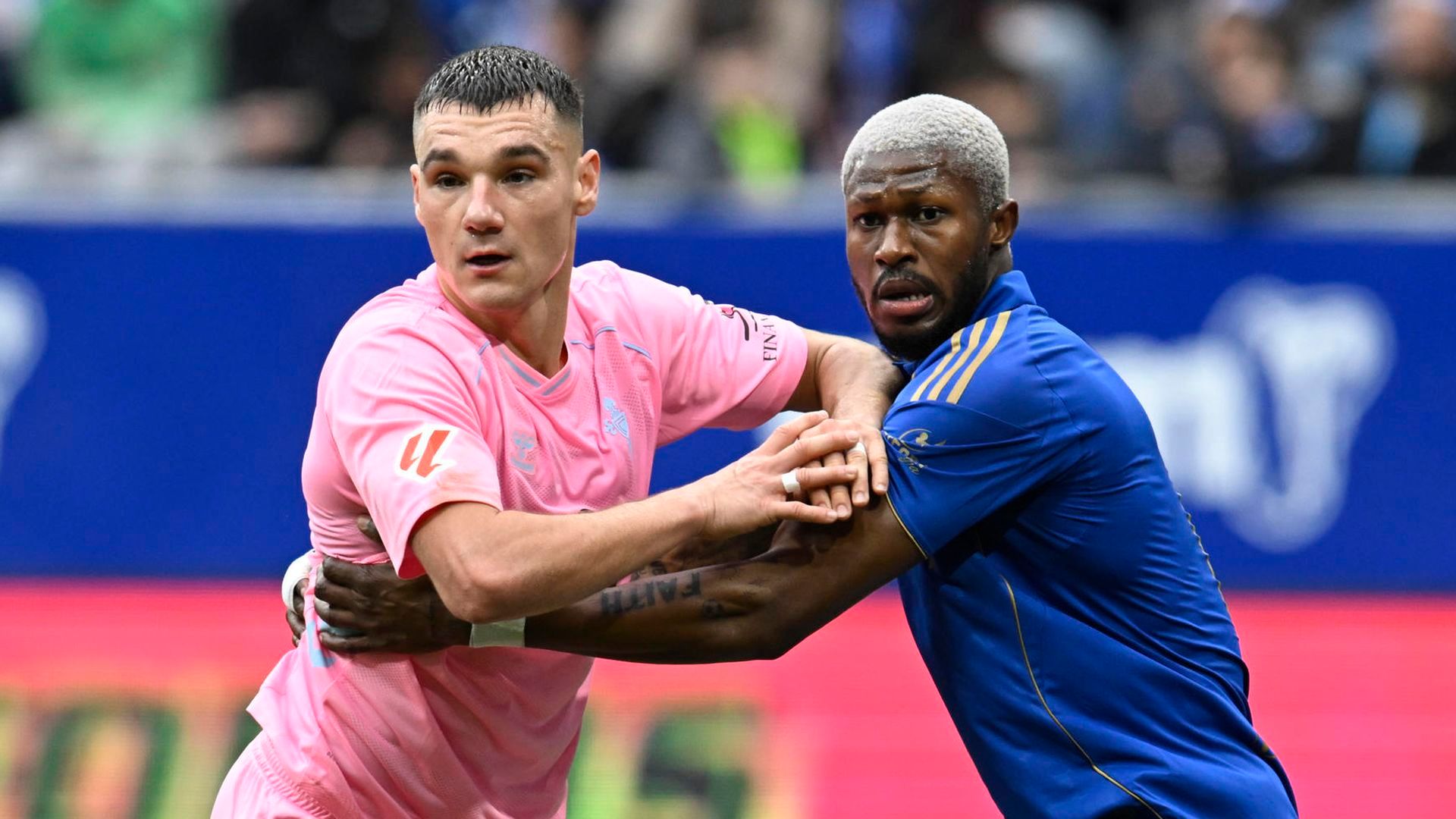 Jutglà y Sibo en el Real Oviedo - Celta de Vigo