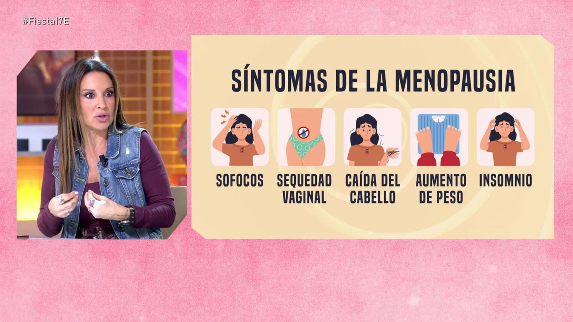 Los síntomas de la menopausia