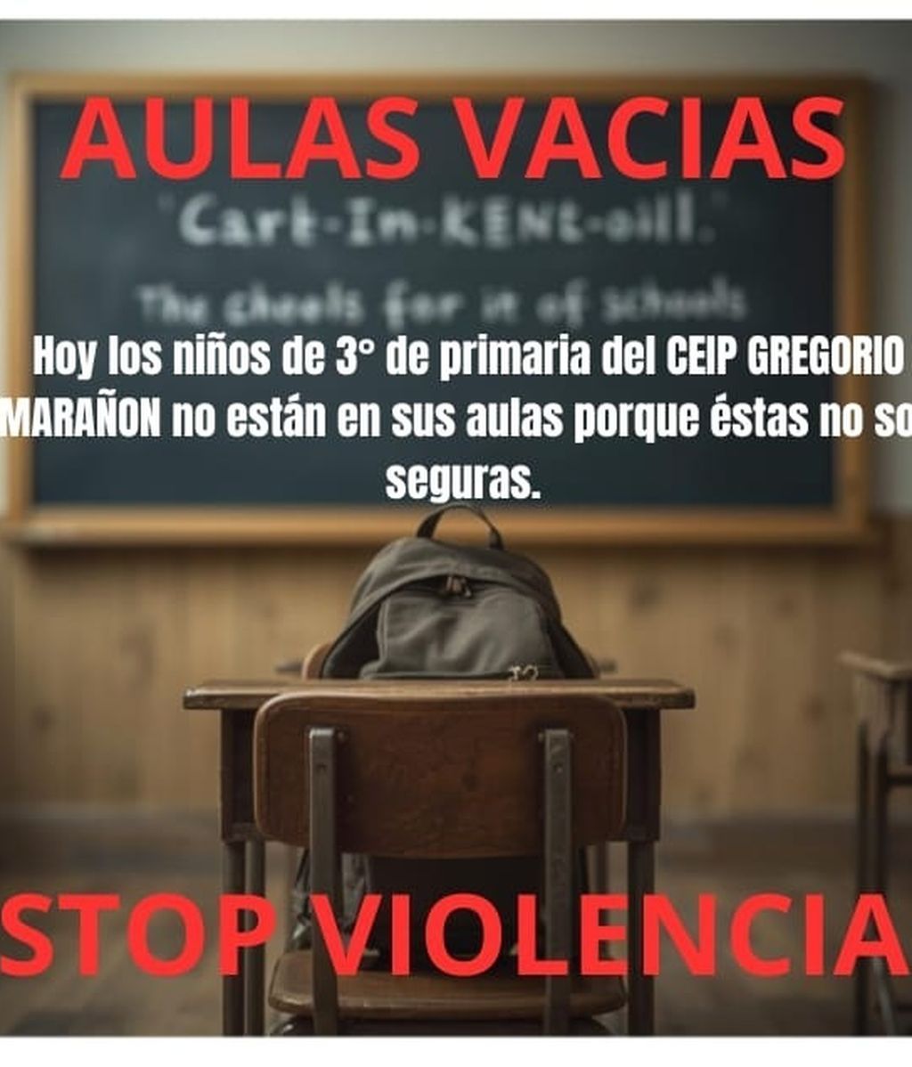 Padres de colegio en Toledo denuncian conductas violentas reiteradas de un alumno y piden medidas urgentes a Educación