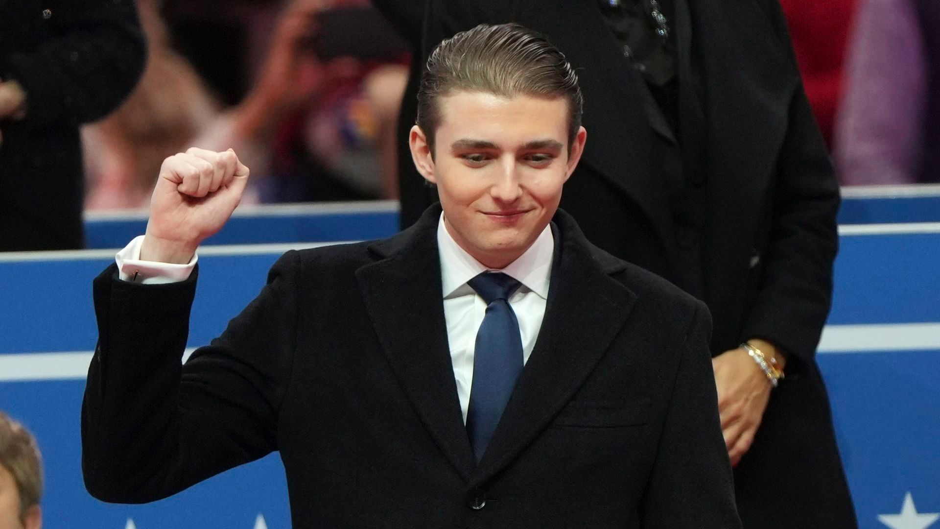 Barron Trump, el hijo pequelo de Donald Trump