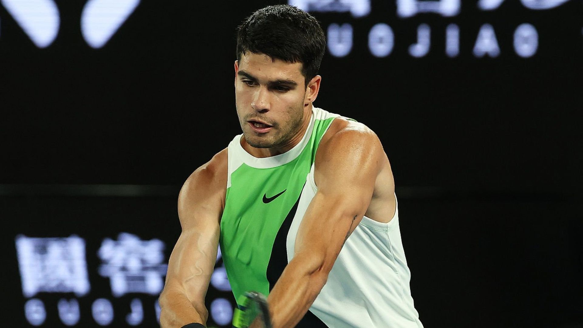 Carlos Alcaraz en el Open de Australia 2026