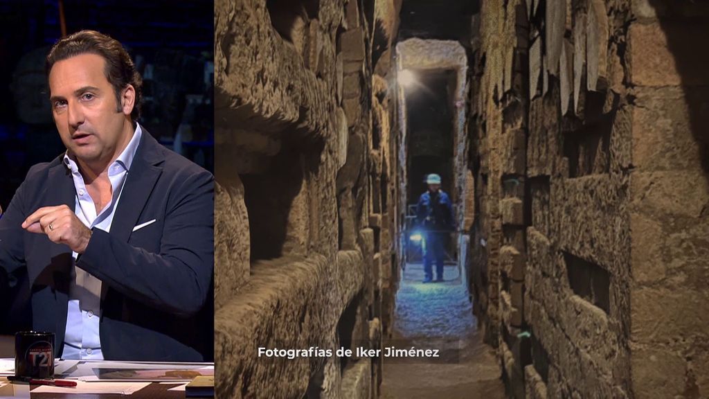 Iker Jiménez muestra fotografías personales de su visita a las catacumbas de Priscila: "Depositario de cadáveres" Cuarto Milenio Temporada 21 Top Vídeos 749