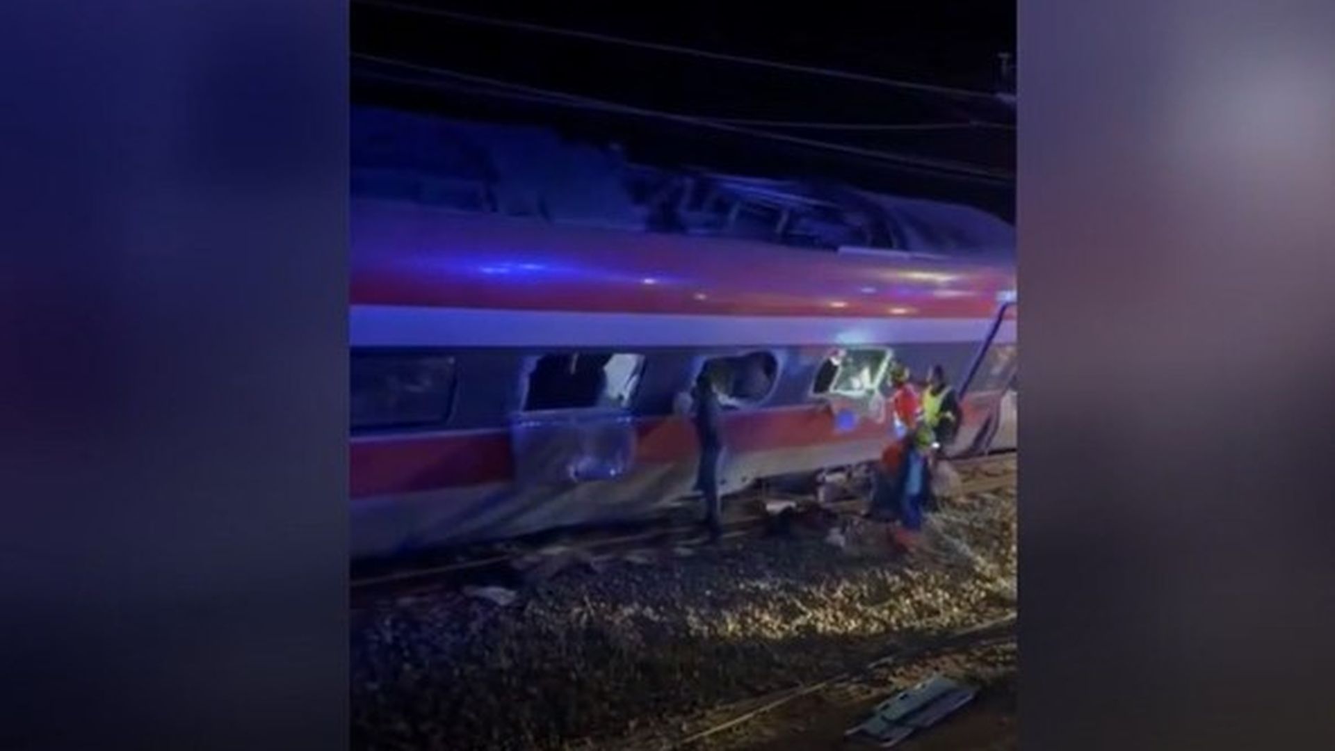 El balance de las víctimas del accidente ferroviario de Adamuz: dos muertos, varios atrapados y heridos