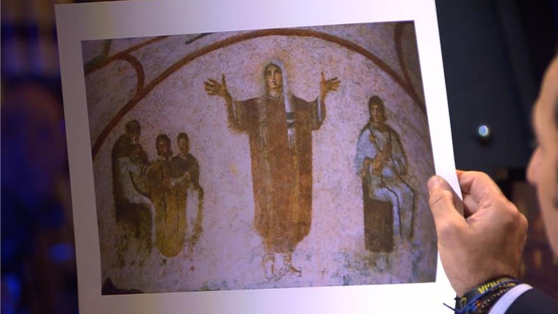 Imágenes de las catacumbas de Priscila