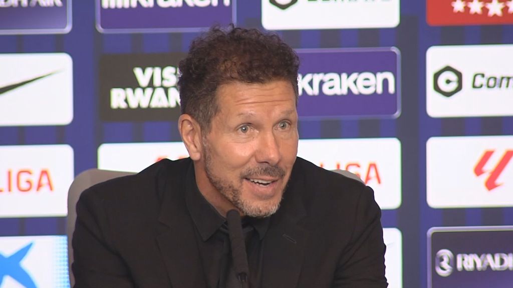 Simeone y su dardo a Mateu Alemany con los fichajes. “Hoy todavía no están”