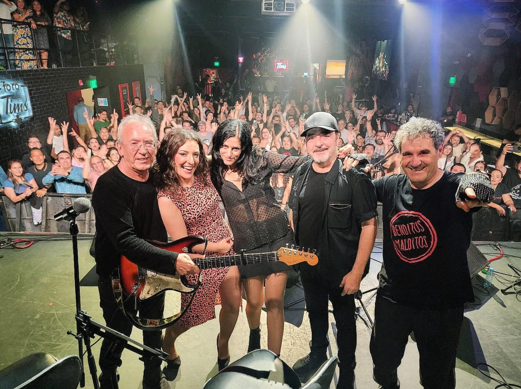 Antonio García de Diego, junto a La Banda Sabinera