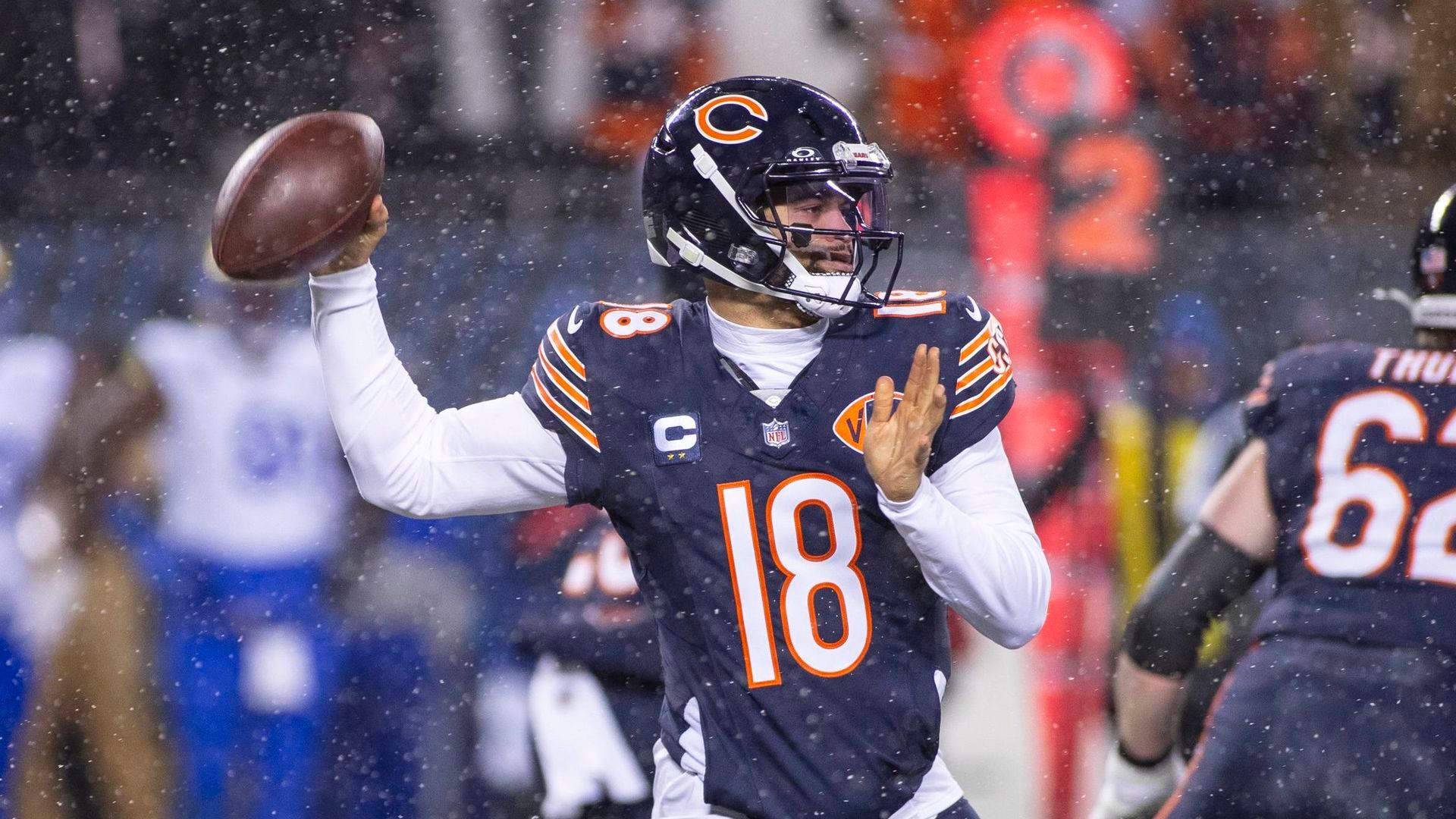 Caleb Williams en el Bears-Rams