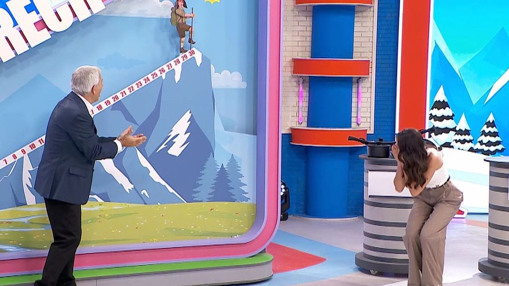 El ataque de risa de Carlos Sobera y Tania Medina durante un juego en 'El precio justo': ''Ha sido un placer''