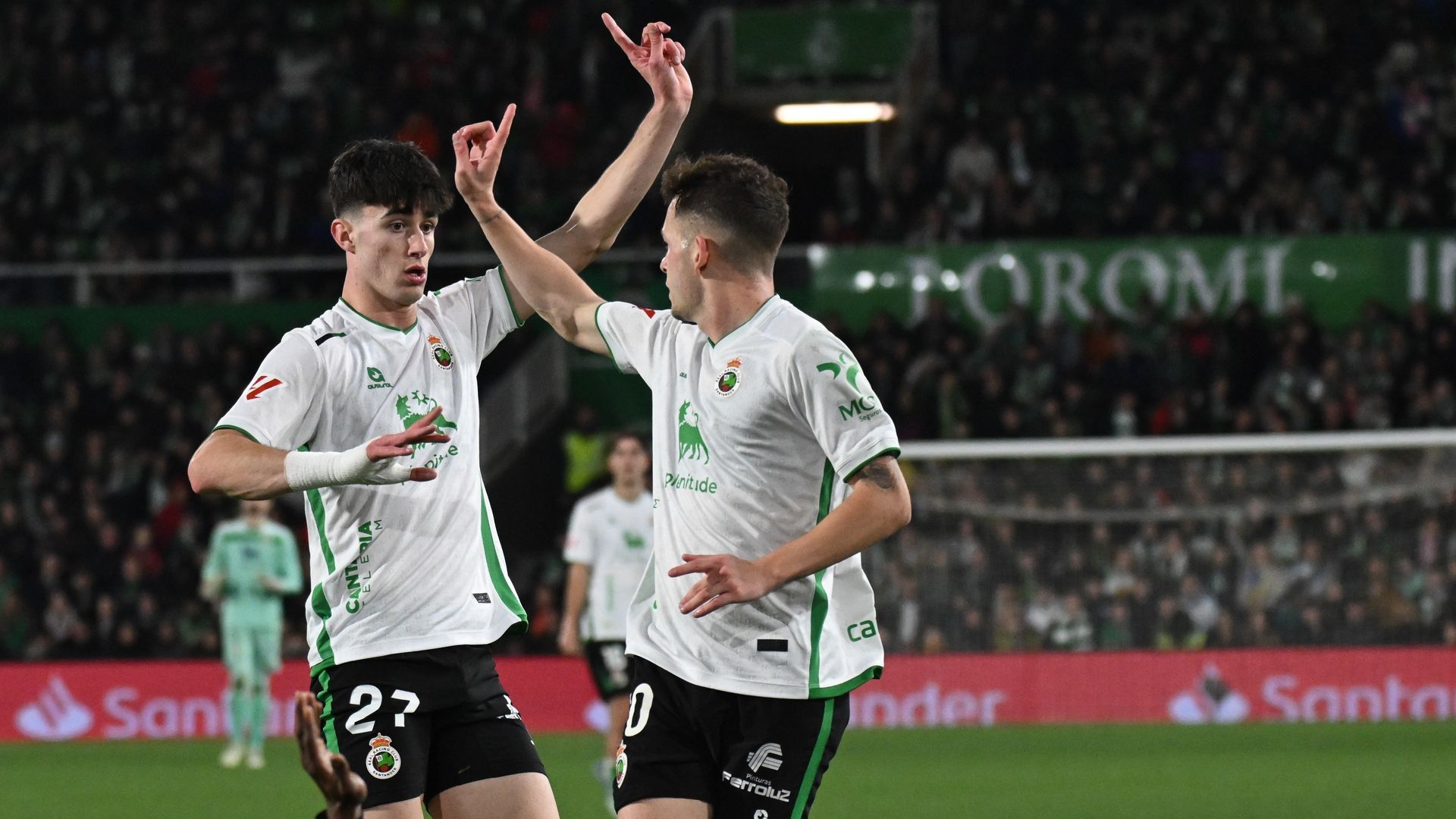 Manex Lozano en un encuentro con el Racing