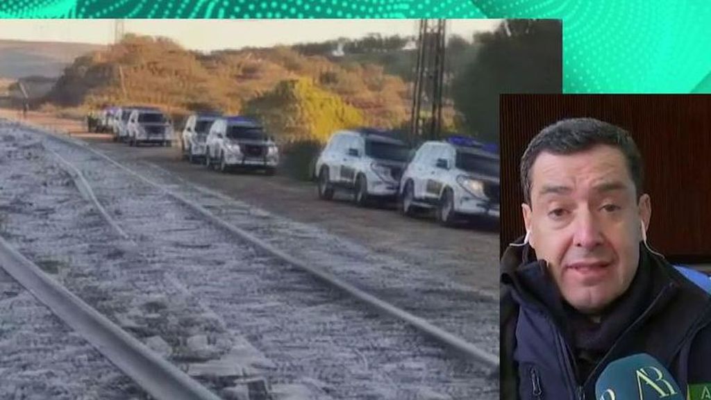 Presidente de la Junta de Andalucía, tras el accidente de trenes en Adamuz: "Es muy triste todo. La imagen es dantesca"