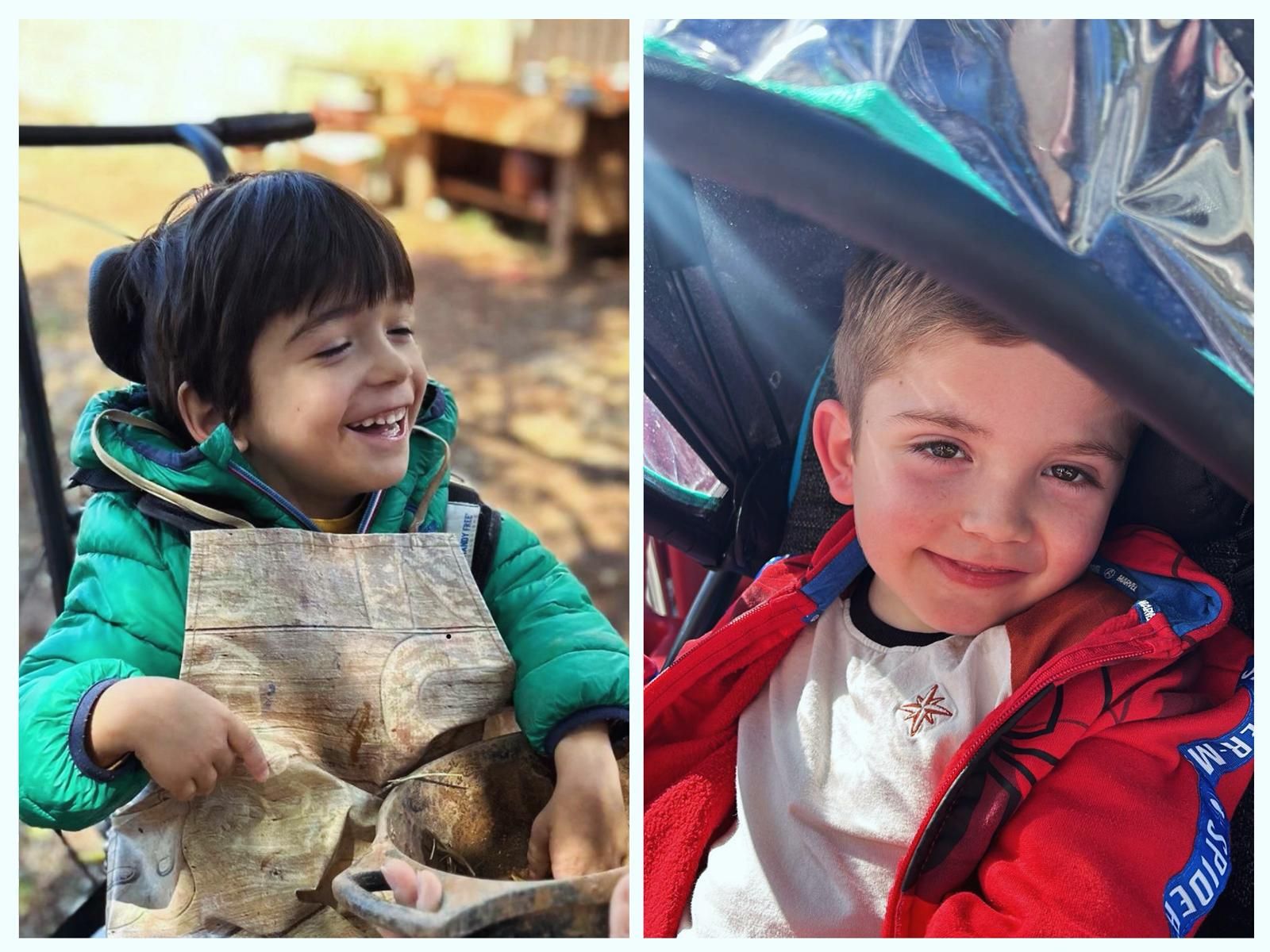 Quim y Darío, los únicos niños en España con la enfermedad genética ultrarara