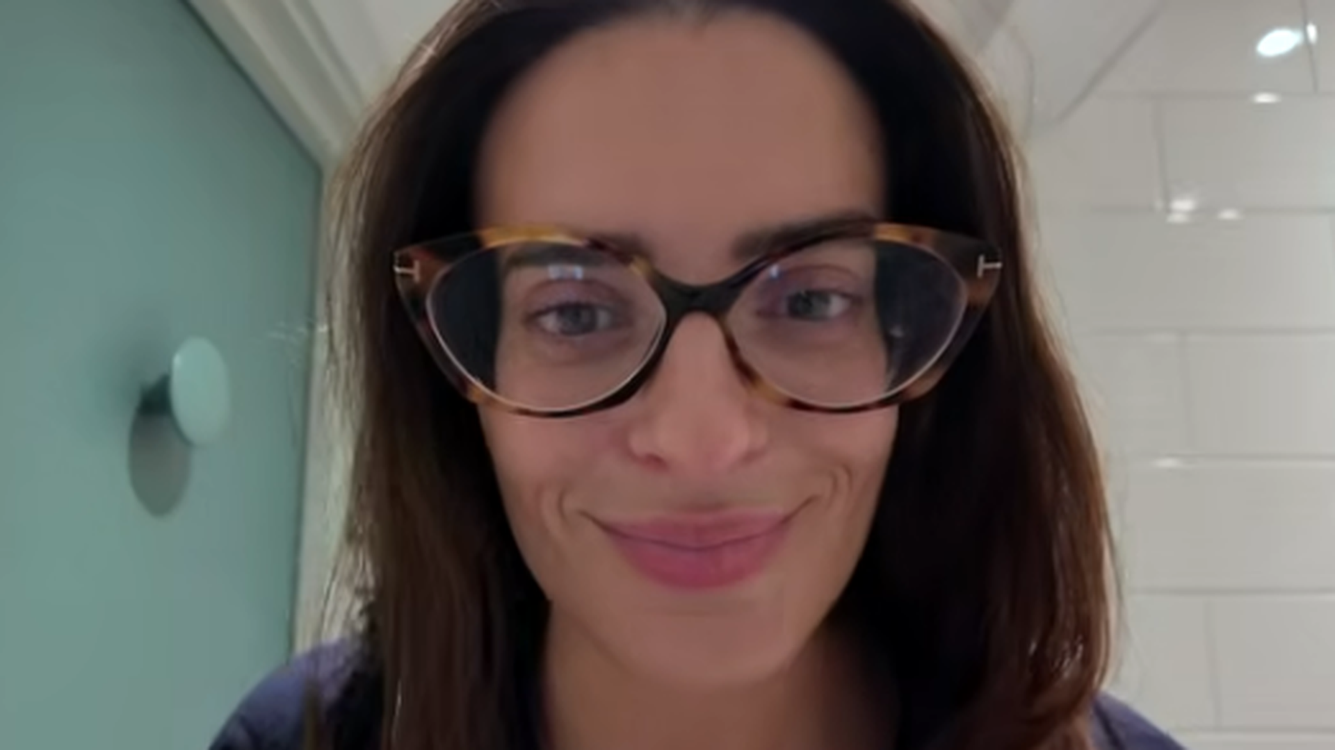 Susana Molina ha compartido una imagen en su vlog con sus gafas habituales