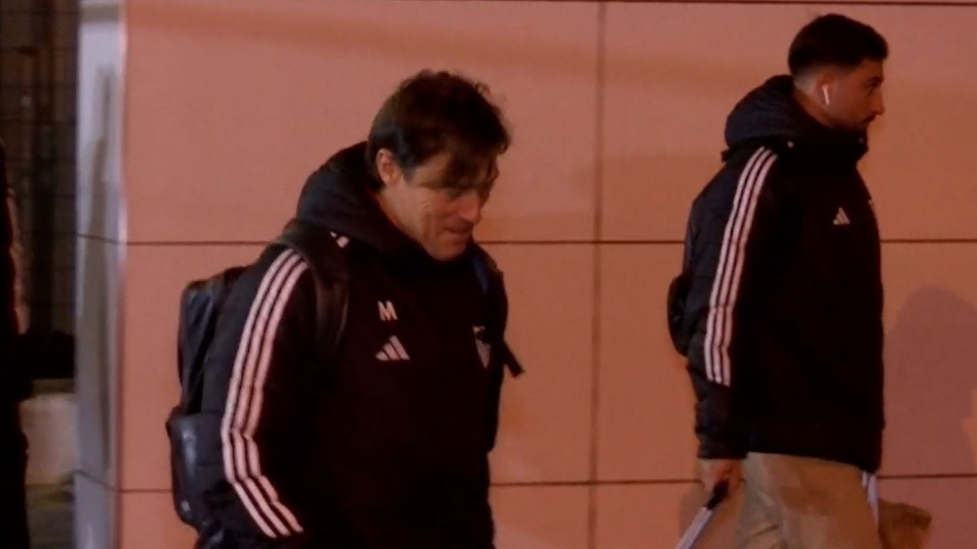 Almeyda, a la llegada de Elche