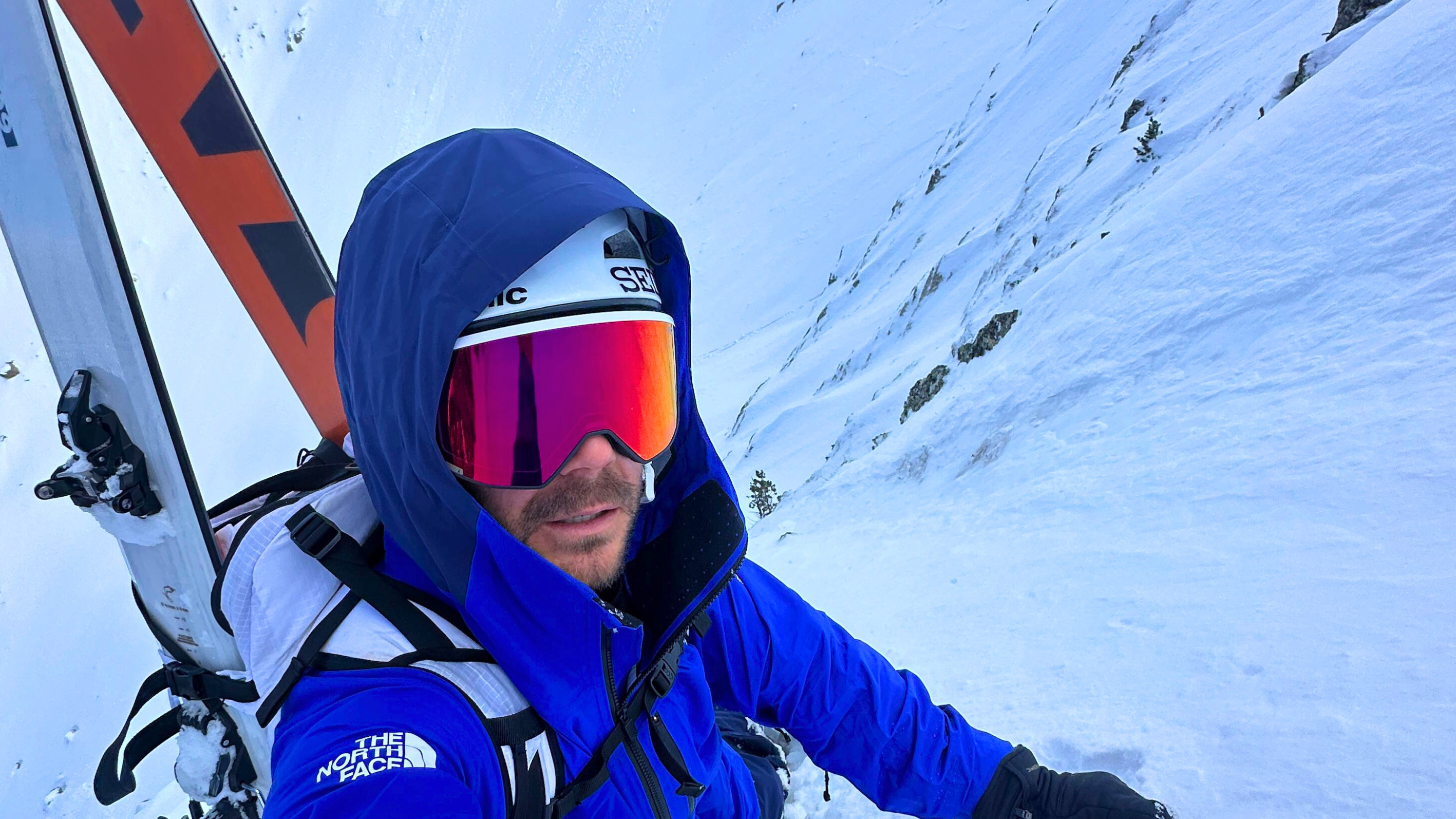 Aymar Navarro, en una ascensión