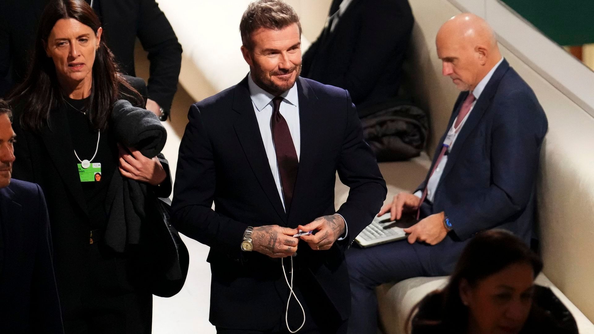 David Beckham se ha referido a los "errores" de sus hijos en su reaparición en las últimas horas