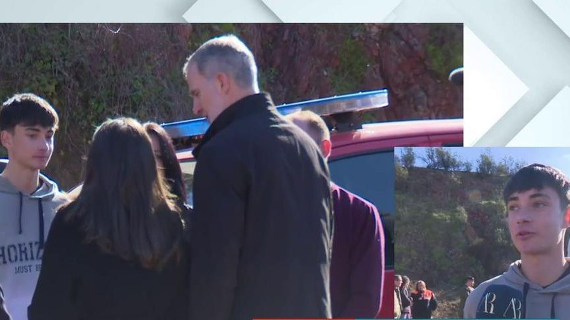 El gesto de los Reyes con Julio, el héroe de 16 años de Adamuz: "Se han emocionado por mi juventud"