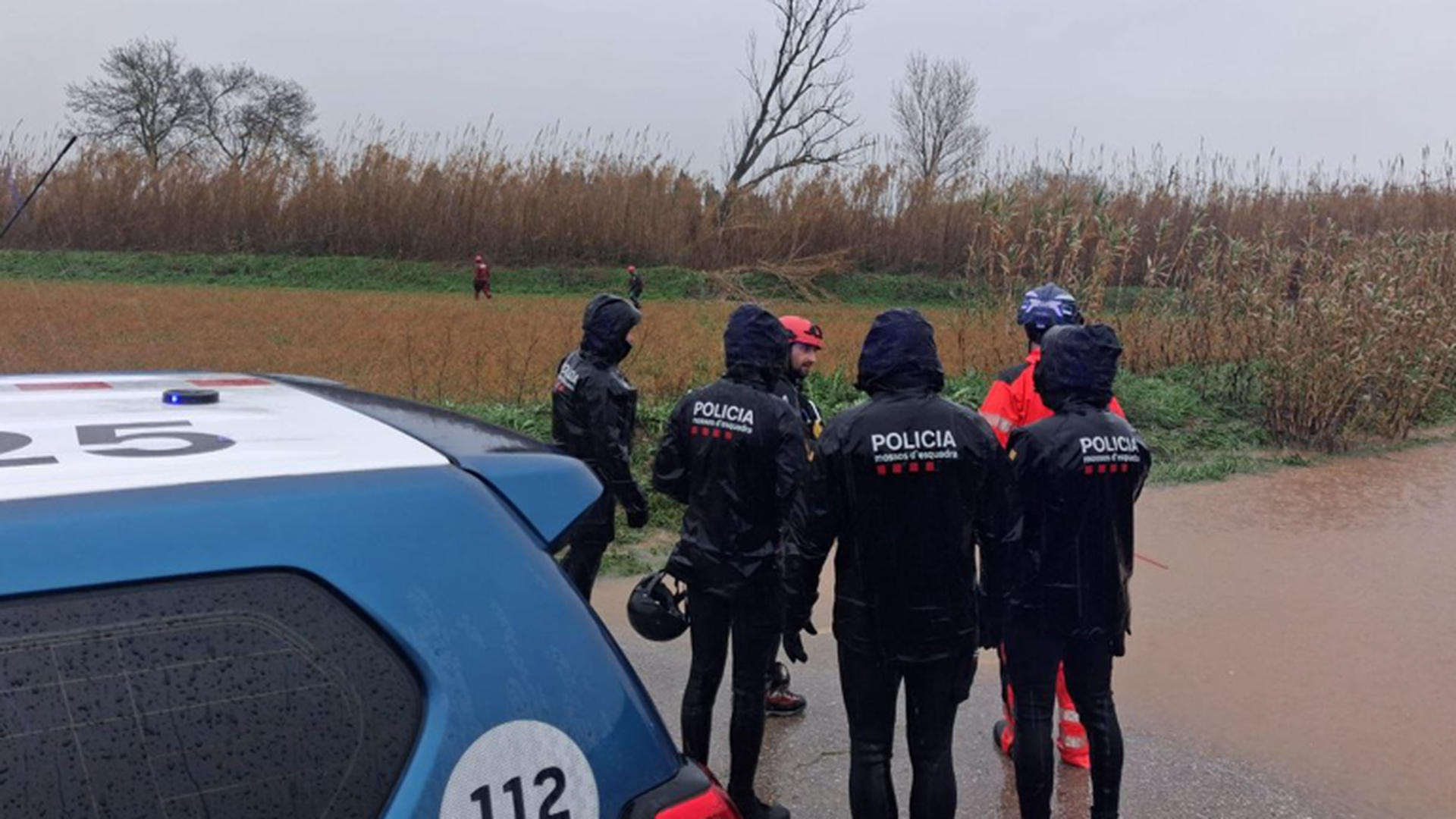 El operativo policial del rescate del hombre desaparecido en Girona