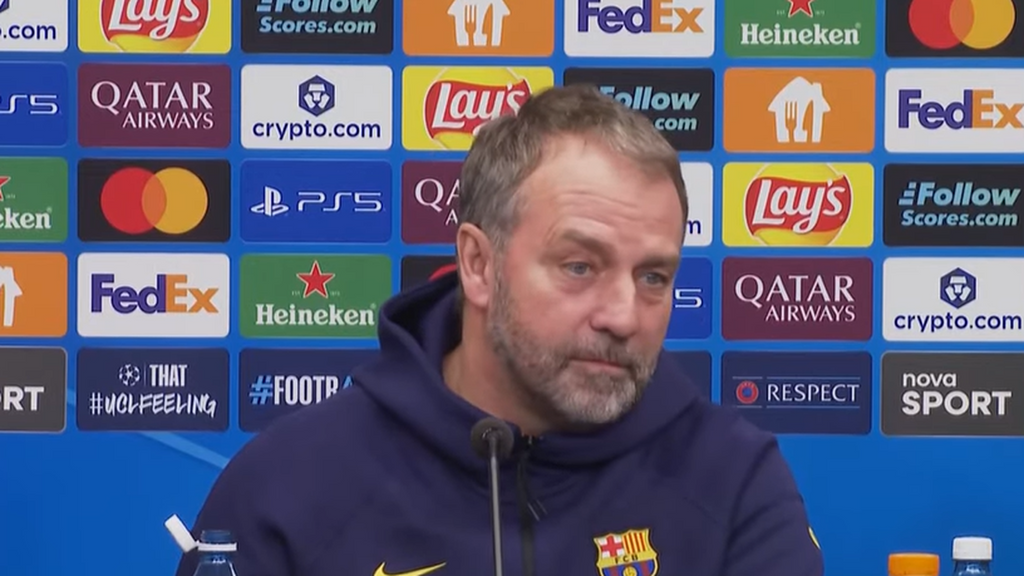 Hansi Flick se queda perplejo al enterarse que Balde ha confirmado la salida de Ter Stegen y desvela si Raphinha estará