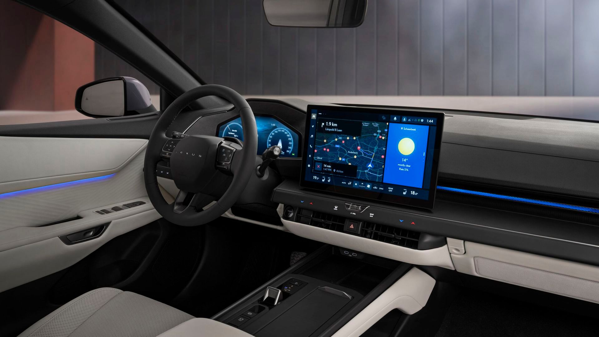 Interior del nuevo Lexus ES 2026