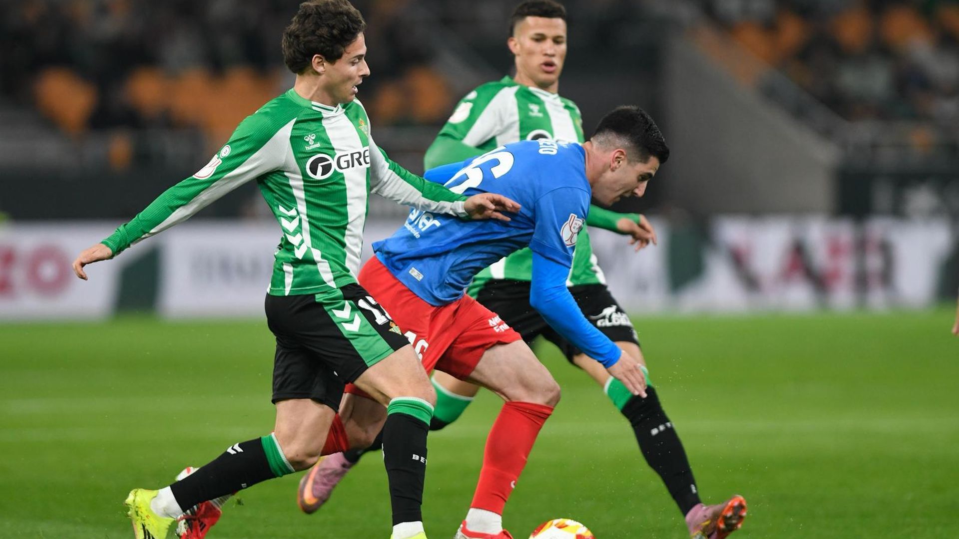 Rodrigo Riquelme, en el Betis-Elche