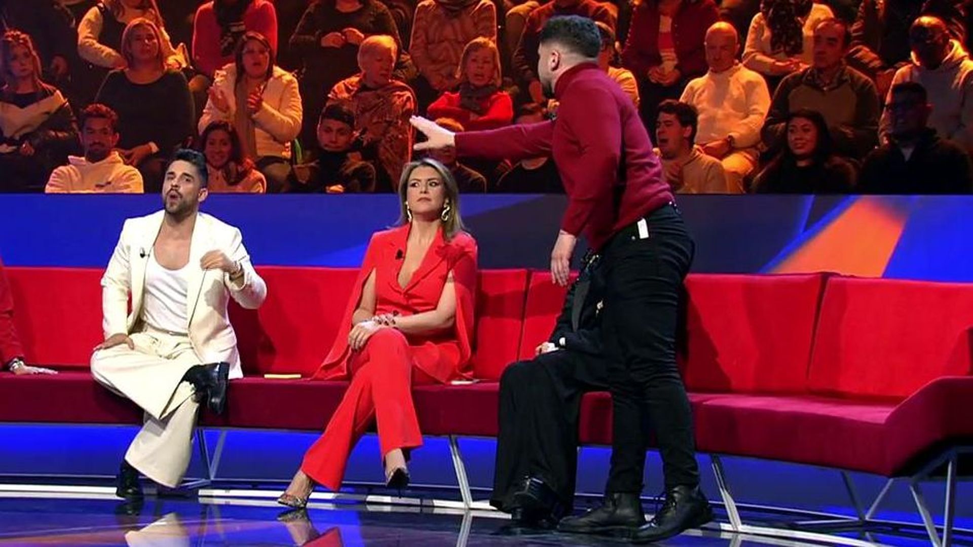 El tenso momento entre Miguel Frigenti y Kike Quintana en plató: "Has traicionado a tu amiga"