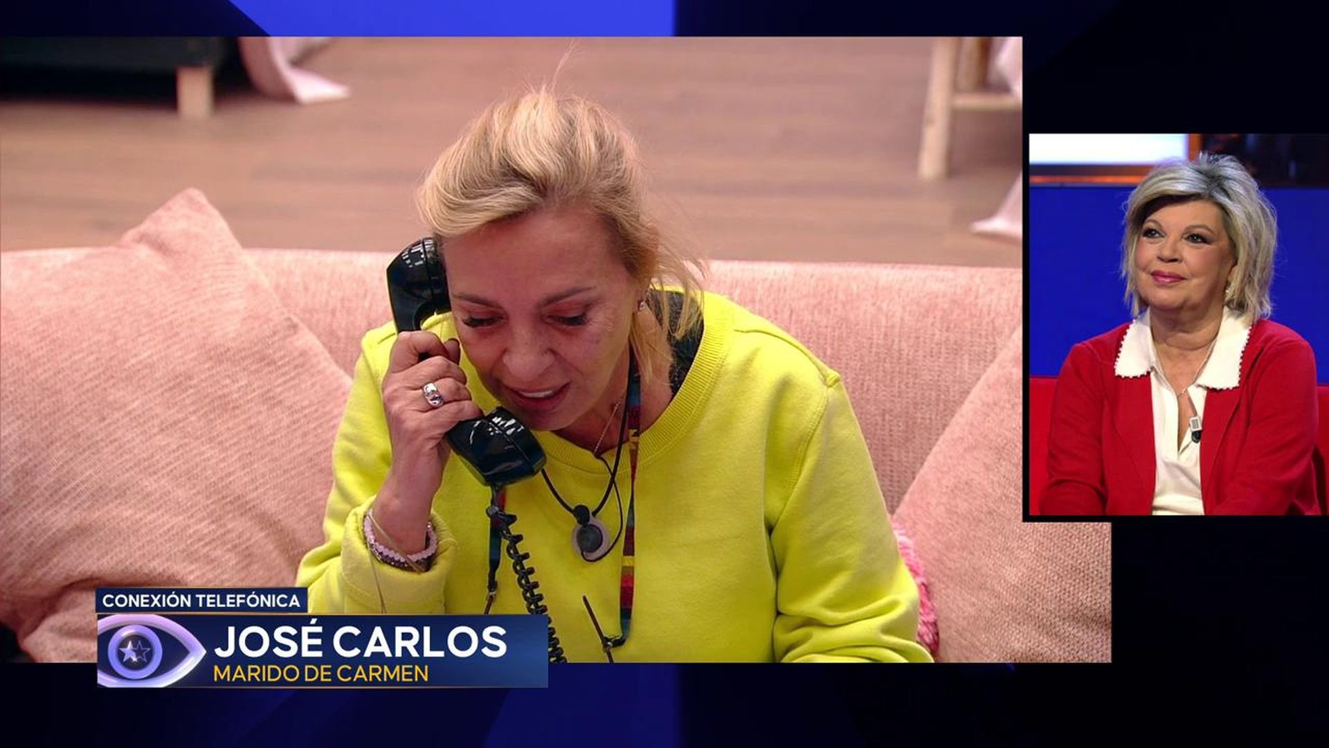 La emotiva llamada de Carmen Borrego con su marido: "Sé que os he fallado algunas veces"