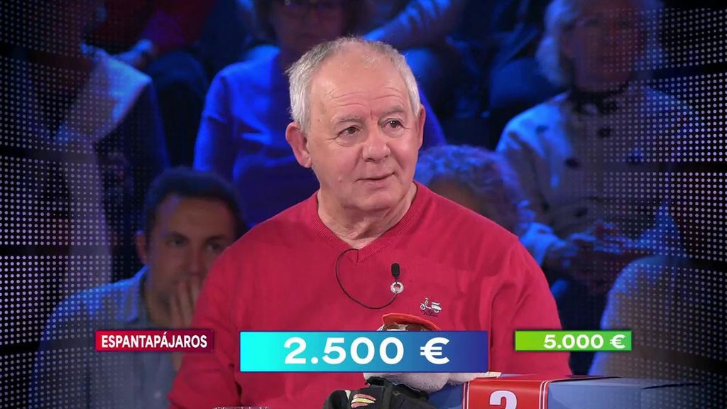 El espantapájaros, 5.000 o 2.500 euros: lo que se ha llevado Manu de Castellón durante un agridulce final en '¡Allá tú!'