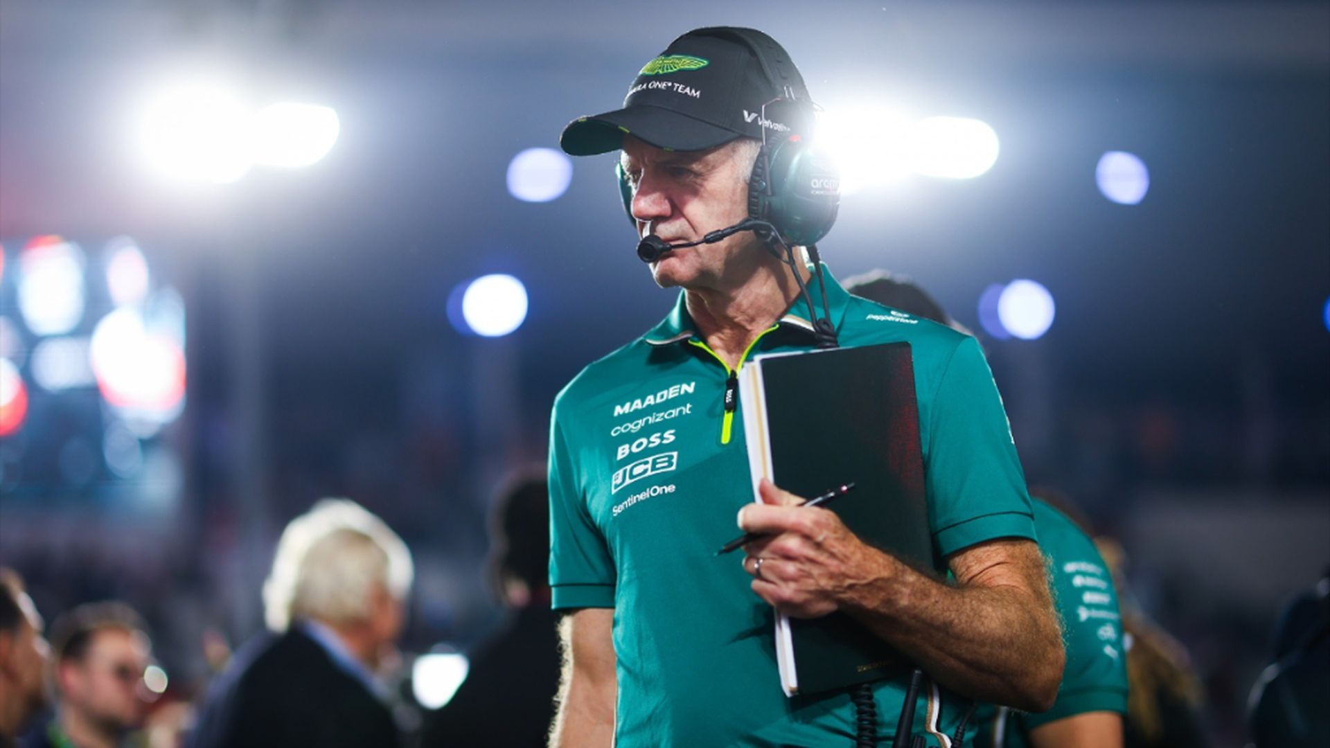 Adrian Newey, en el GP de Qatar 2025