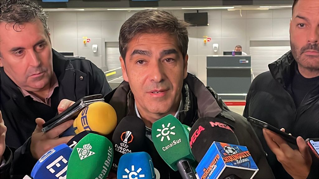 Las declaraciones de Ángel Haro en el aeropuerto