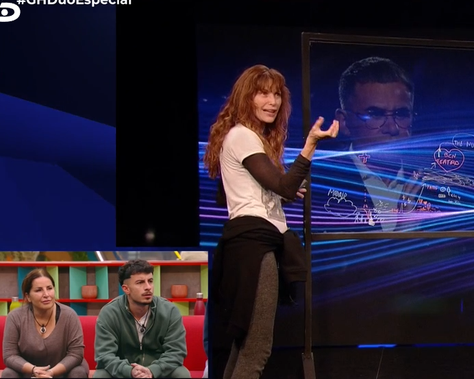 Cristina durante la curva de su vida