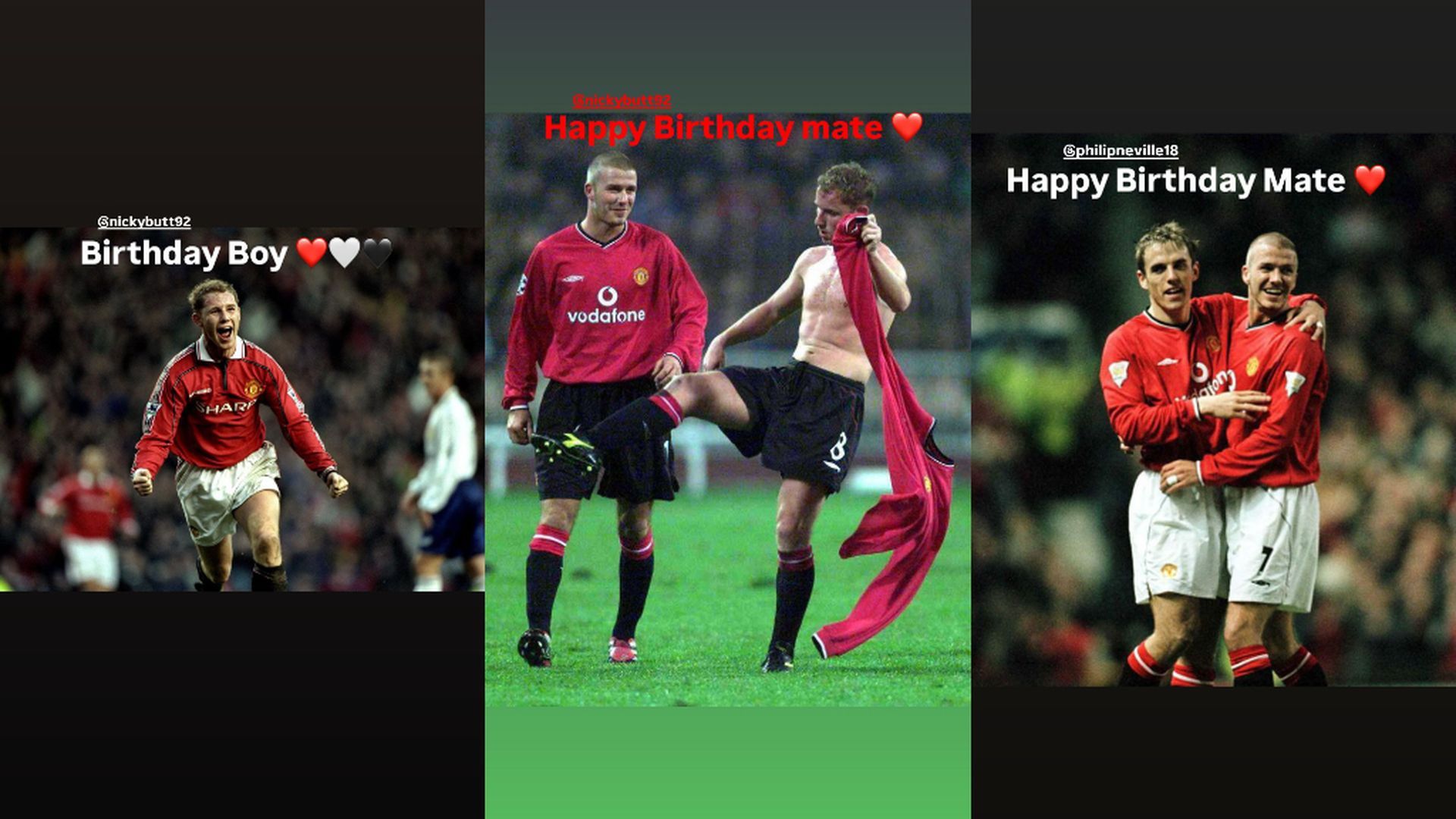 David Beckham manda mensajes a sus excompañeros tras la polémica de su hijo