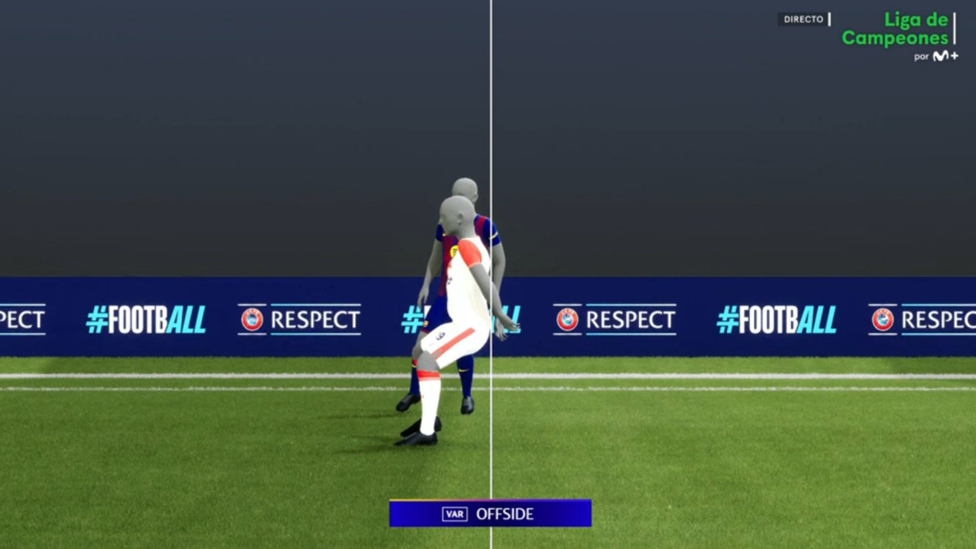 El milimétrico fuera de juego de Lewandowski que acaba anulando el gol de De Jong