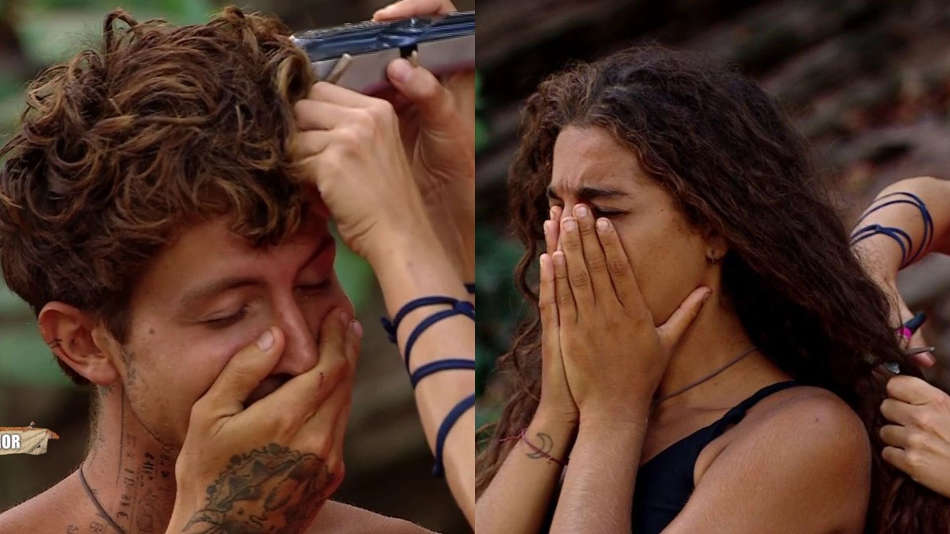 Jonan y Alma se cortan el pelo a cambio de suculentas recompensas