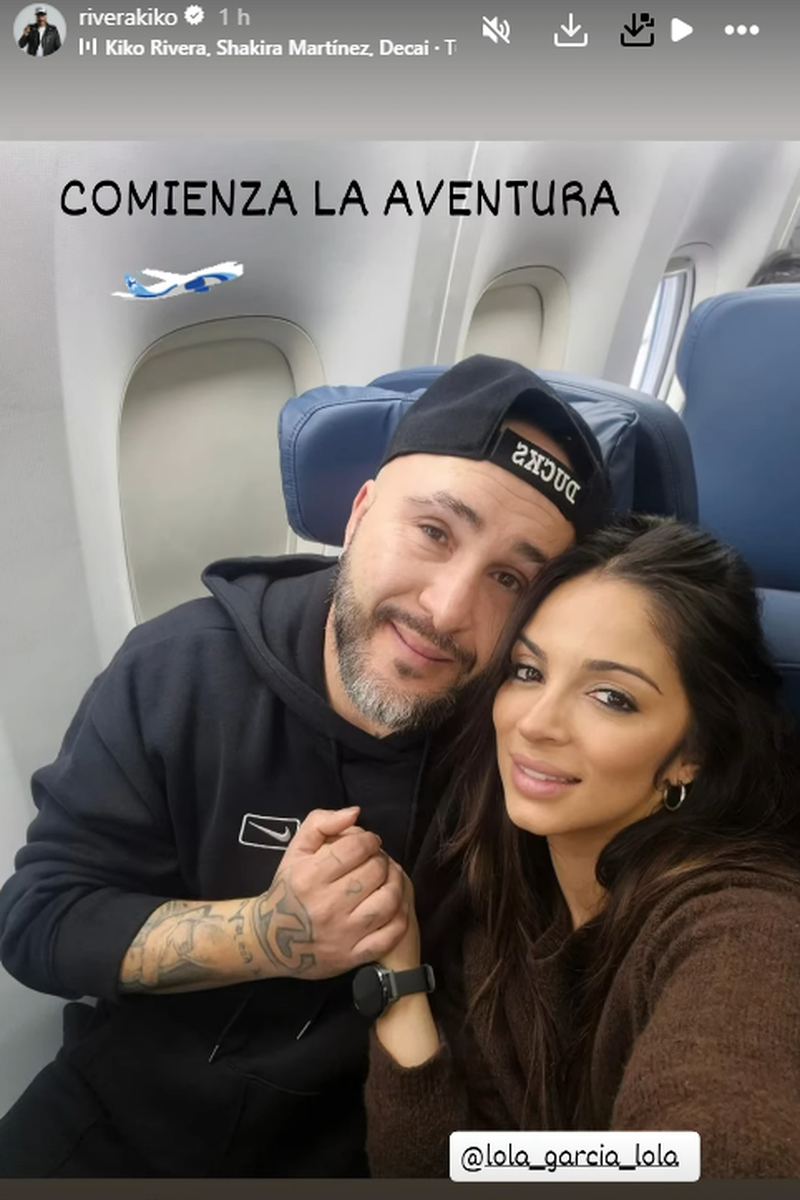 Kiko Rivera y su novia Lola García anuncian su nueva aventura juntos